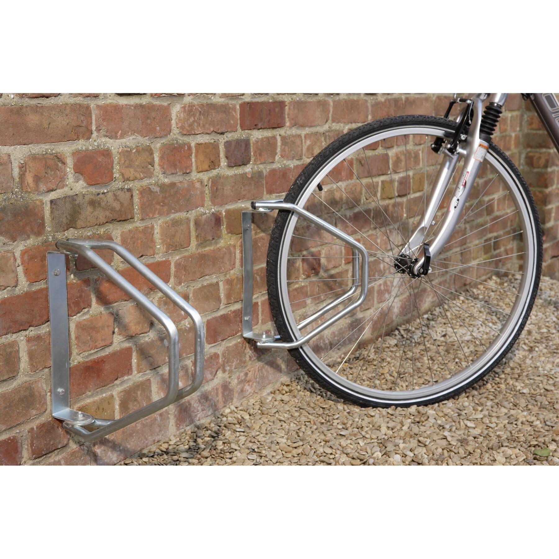 Wall-mounted bicycle rack, 180° rotatable, French product Selection P2R