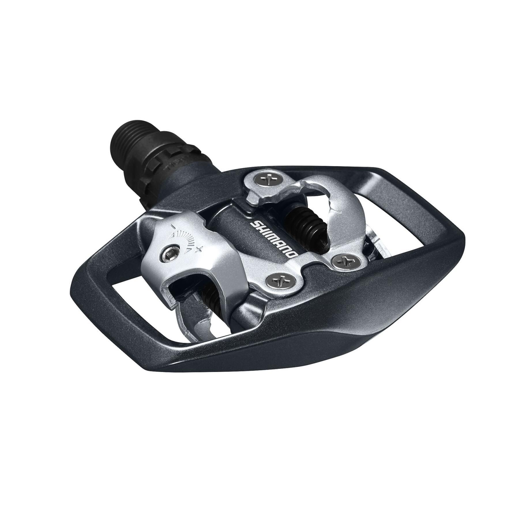 Pedals without reflector including wedges Shimano SPD PD-ED500 9/16" Sm-Sh56