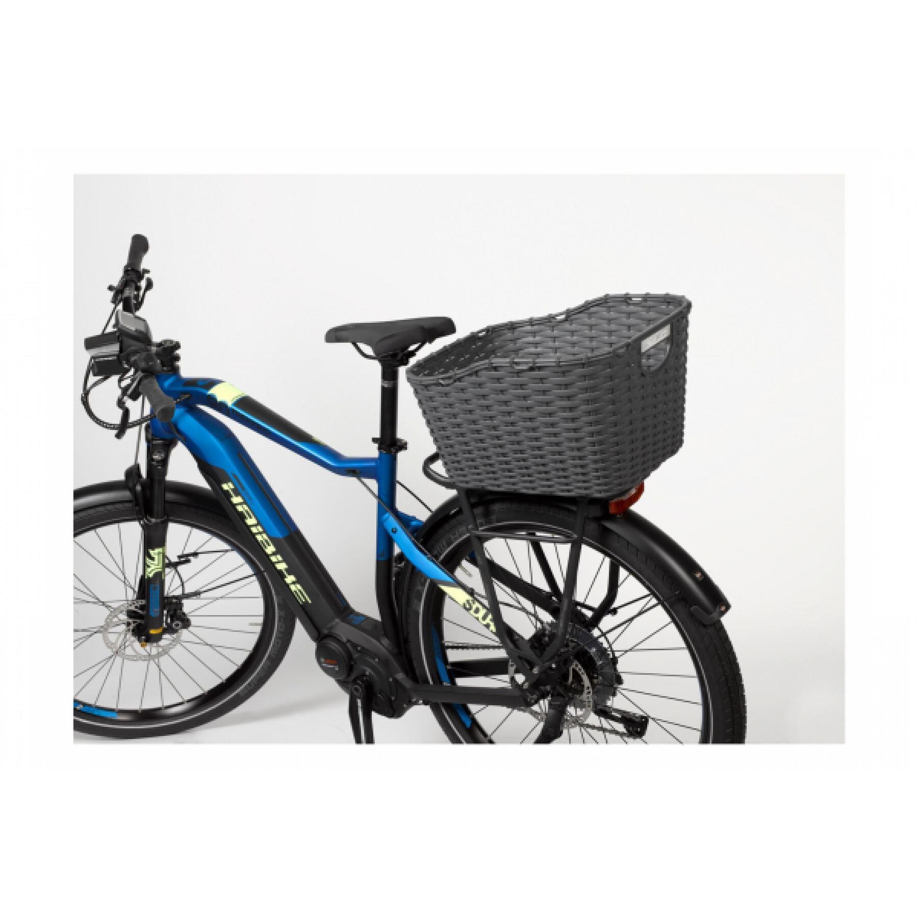Synthetic bicycle basket carrier system XLC Ba-b07
