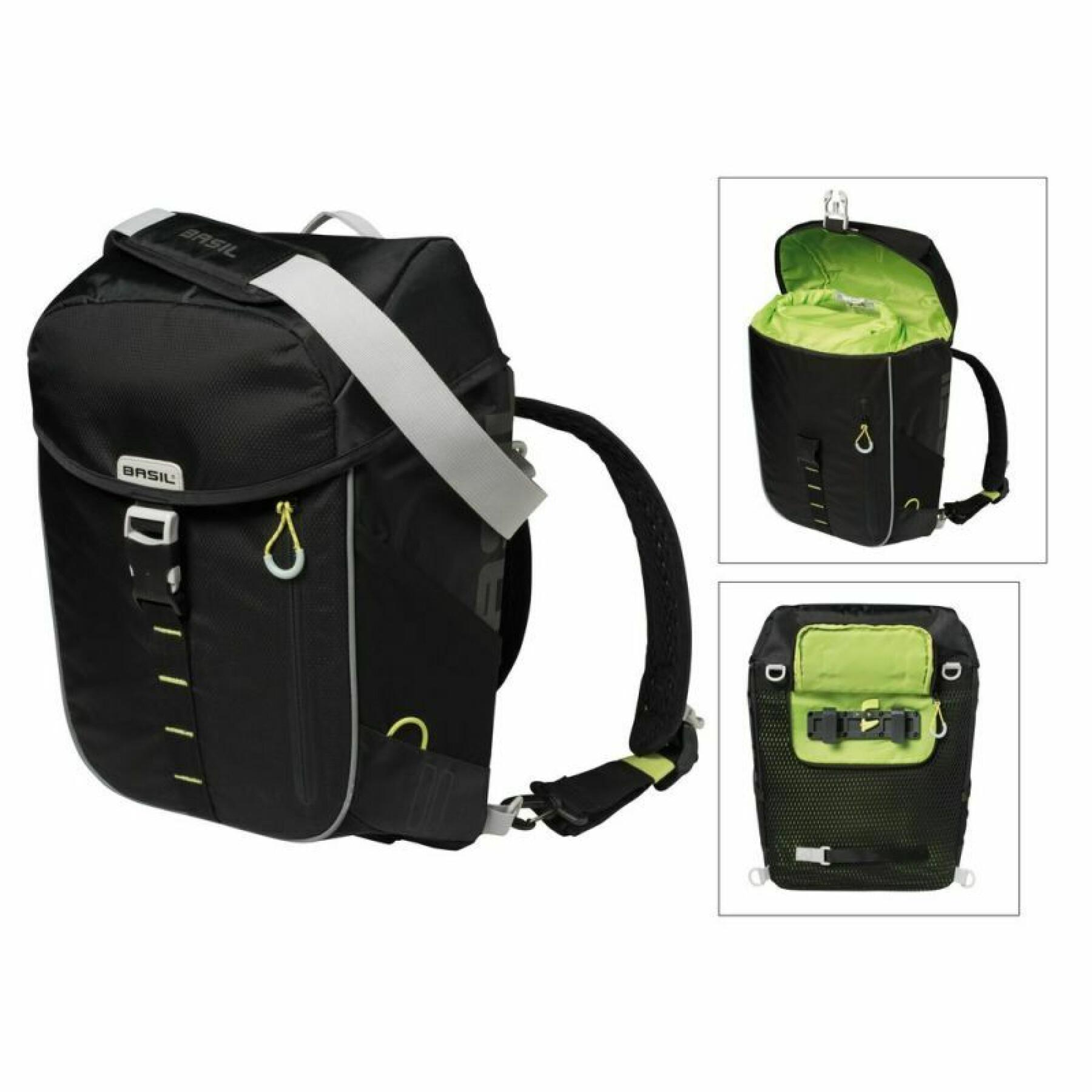 Waterproof backpack and shoulder strap Basil miles daypack 17L