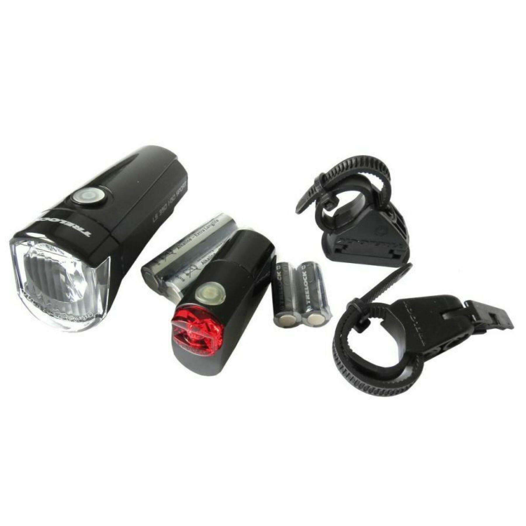 Battery light kit Trelock i-go sport ls350 + ls710 reego