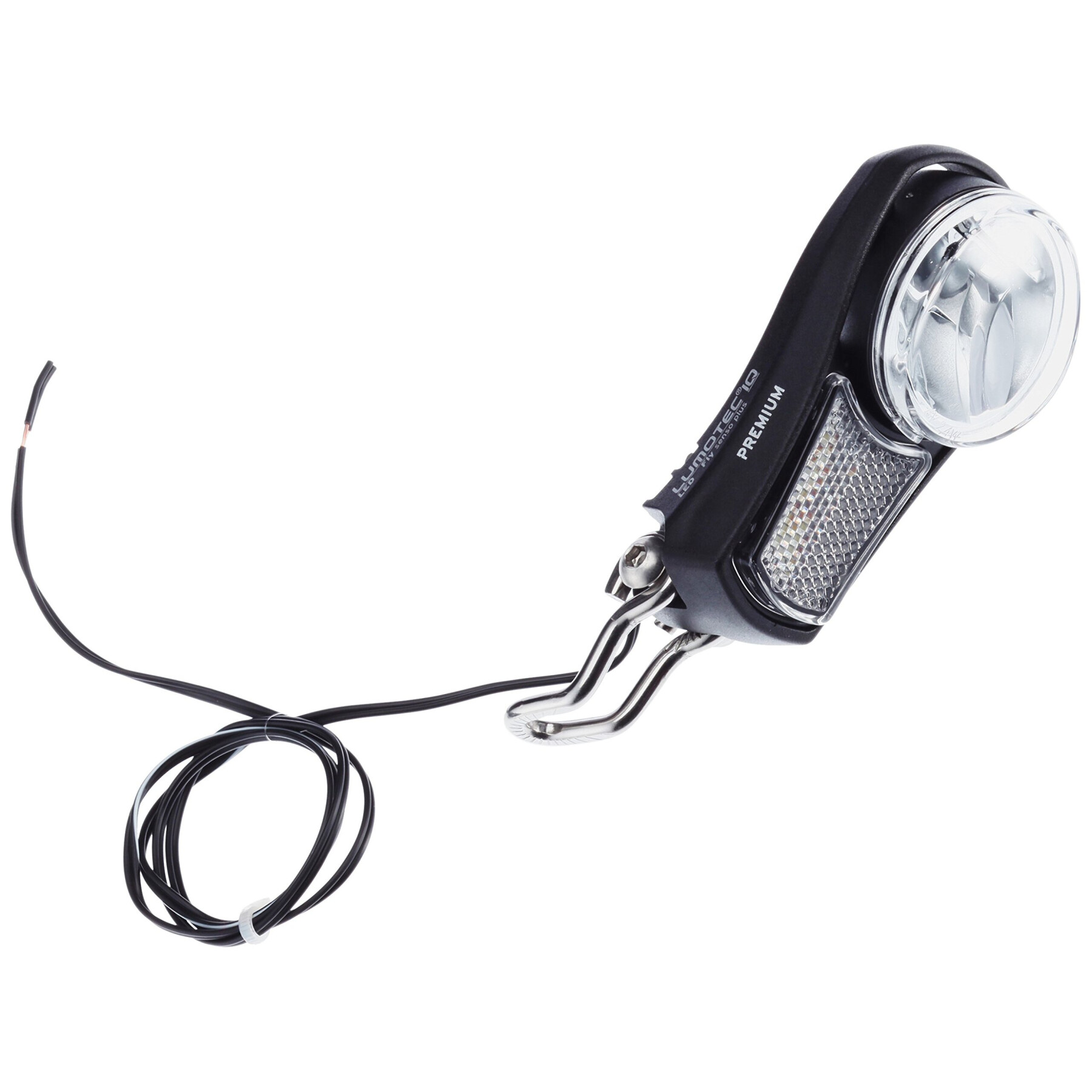 Front lighting with switch in. Busch & Müller iqfly premium