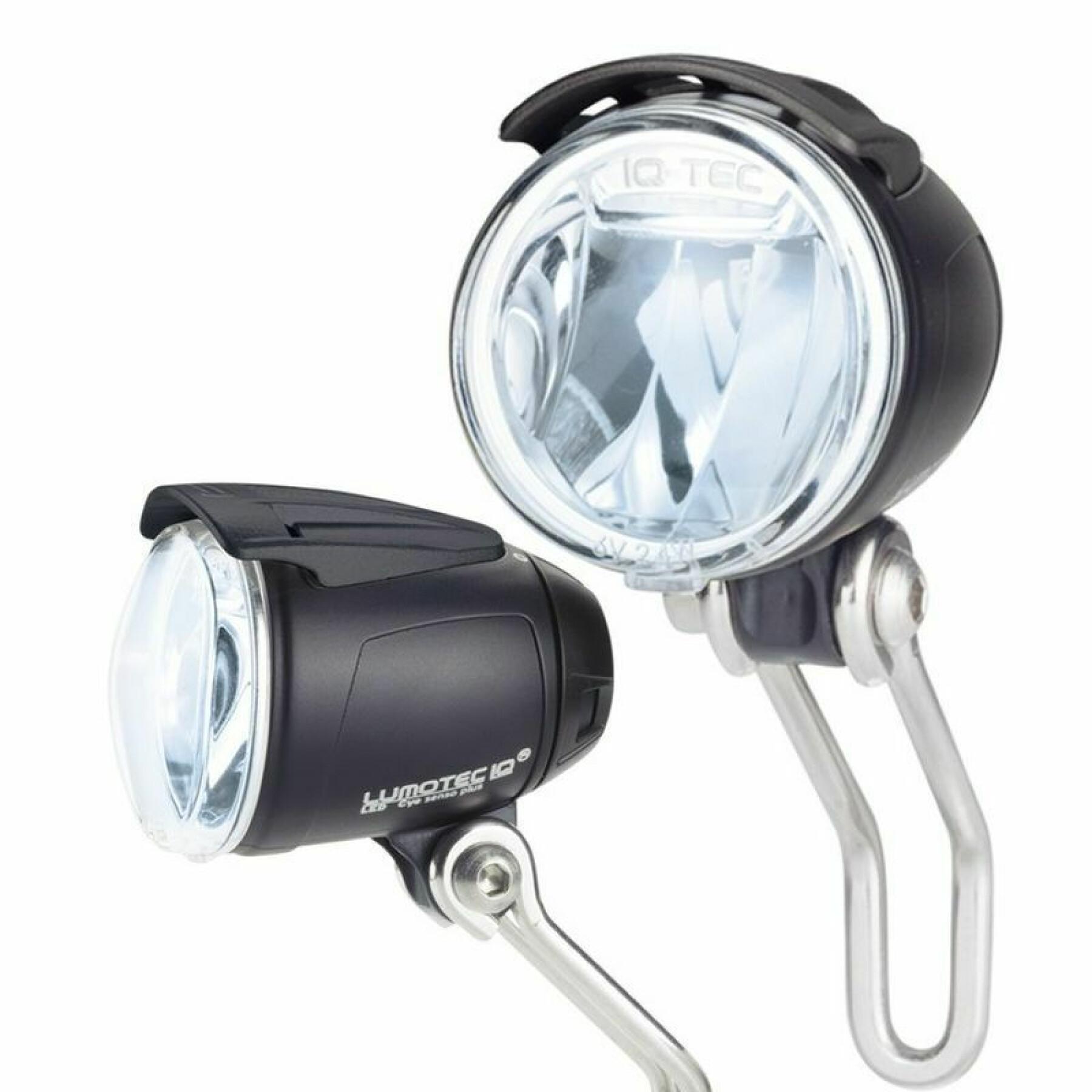 front lighting with integrated reflector dynamo hub Busch & Müller Lumotec iq cyo n 40 lux