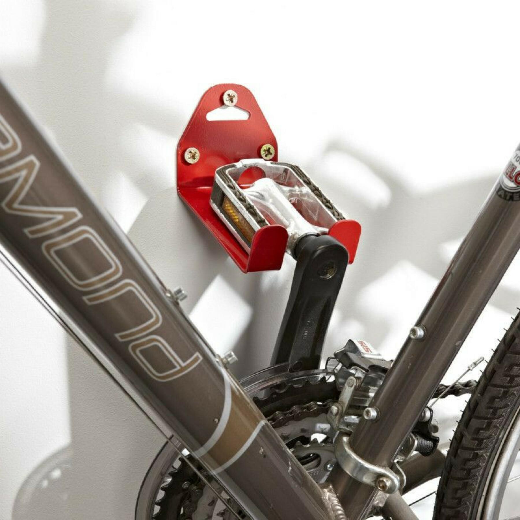 Wall-mounted bike rack for 1 bike, pedal mount Selection P2R