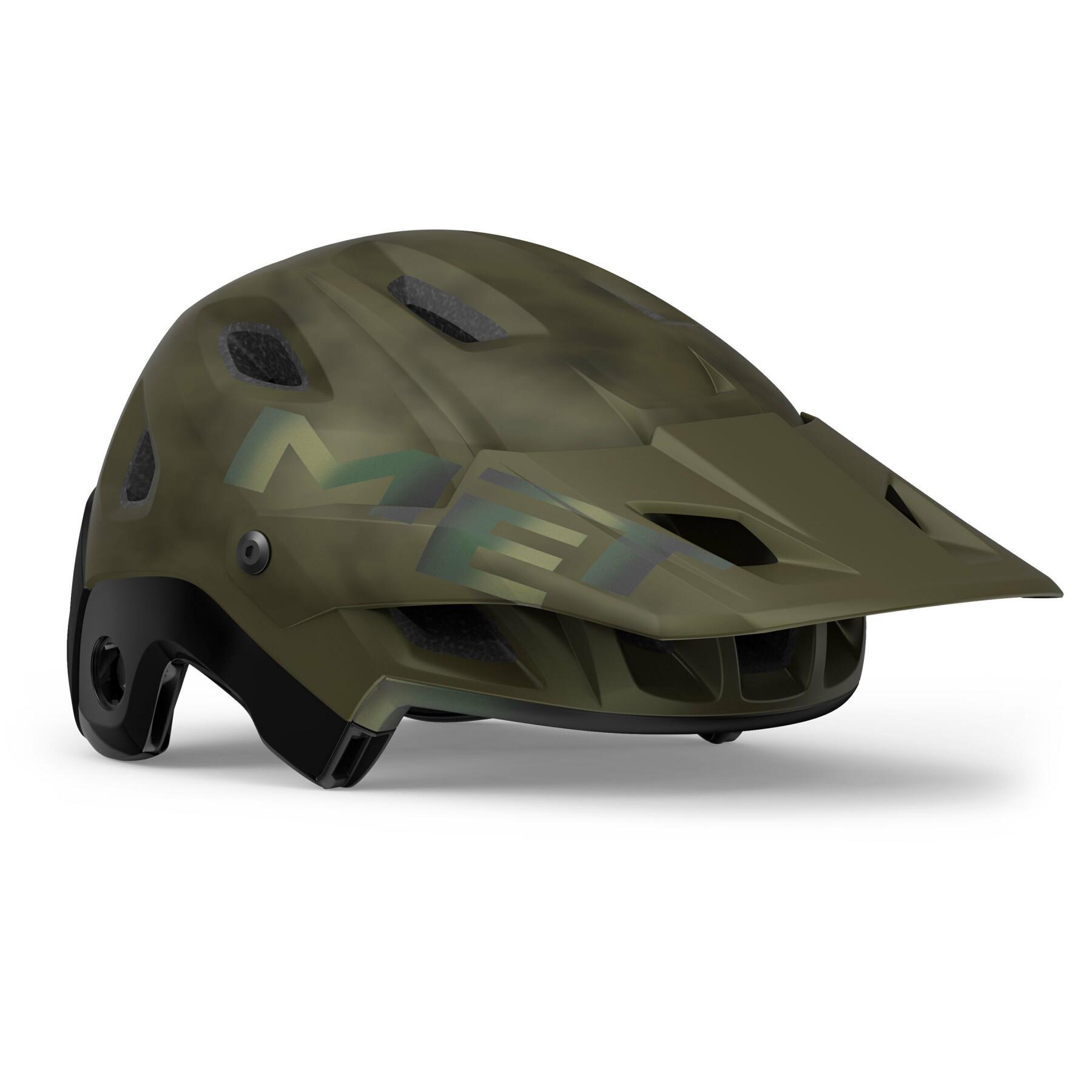 Full-face bike helmet Met Parachute Mcr Mips
