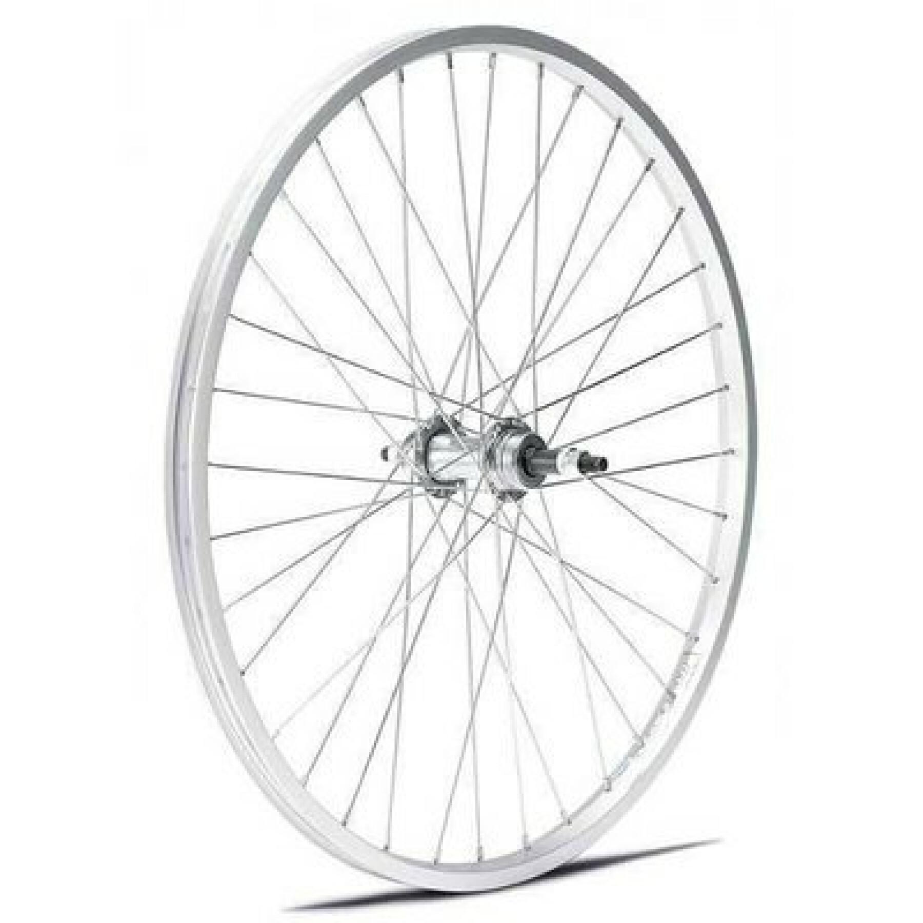 Rear mountain bike wheel with 600 x 32 aluminum spokes Gurpil