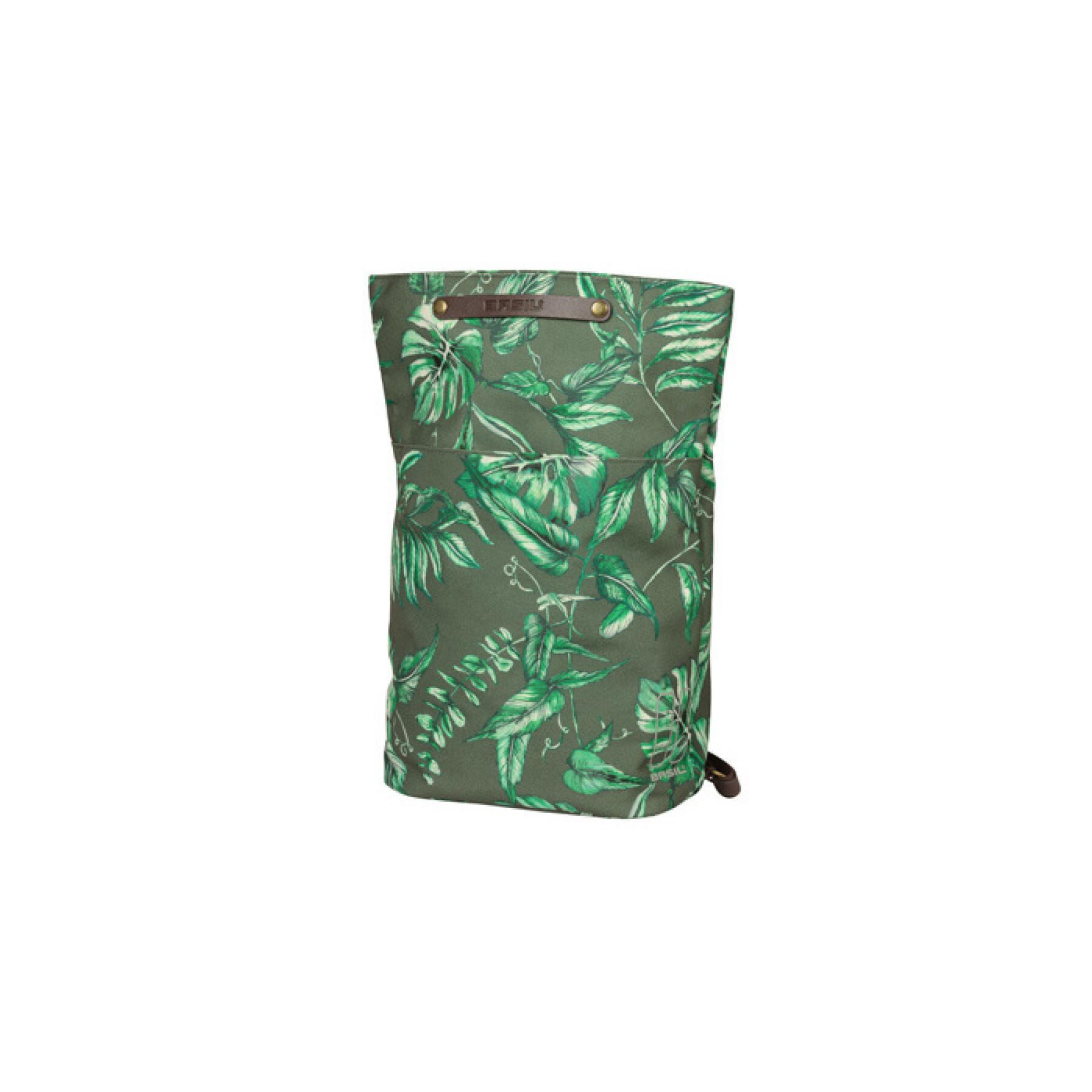 Reflective bag Basil ever-green polyester 14-19L