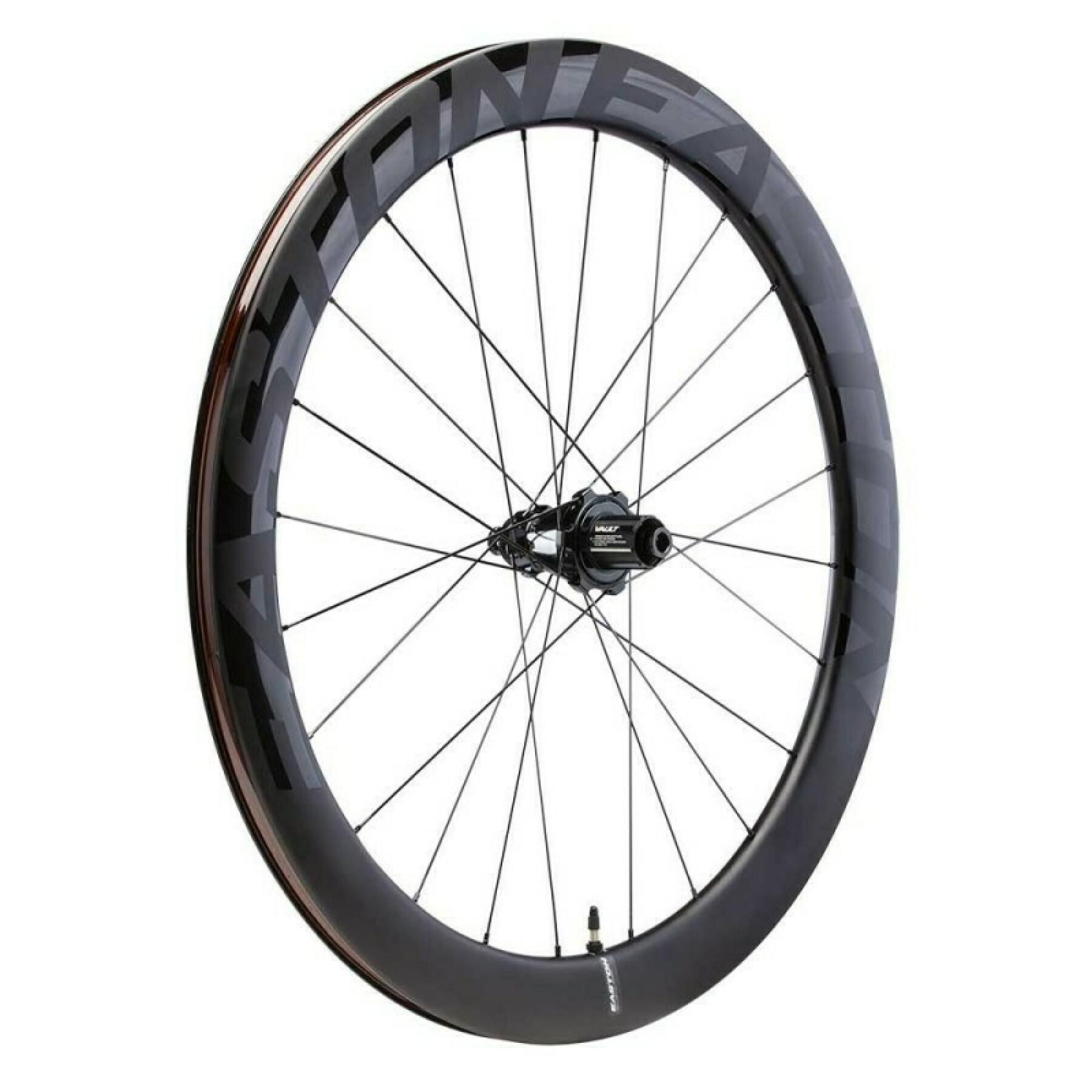 Road bike wheel carbon disc rear tire Easton EC90 AERO55 - 12x142 Shimano