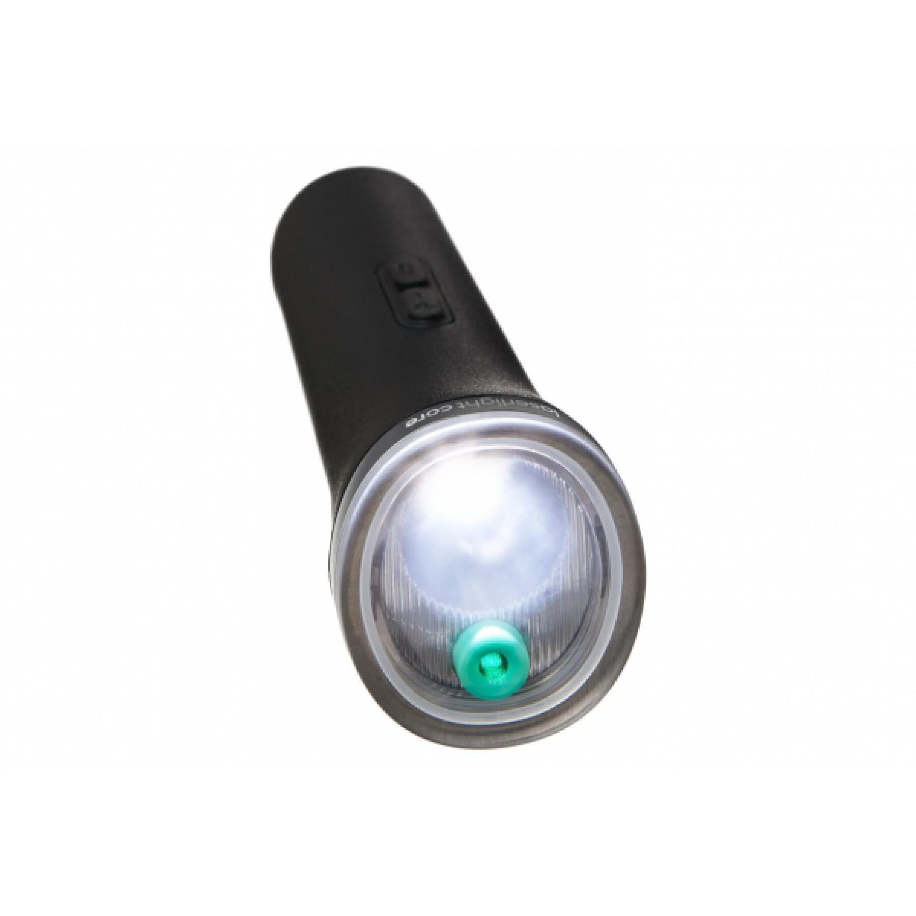 Rechargeable bicycle headlight with laser signal Beryl laserlight core