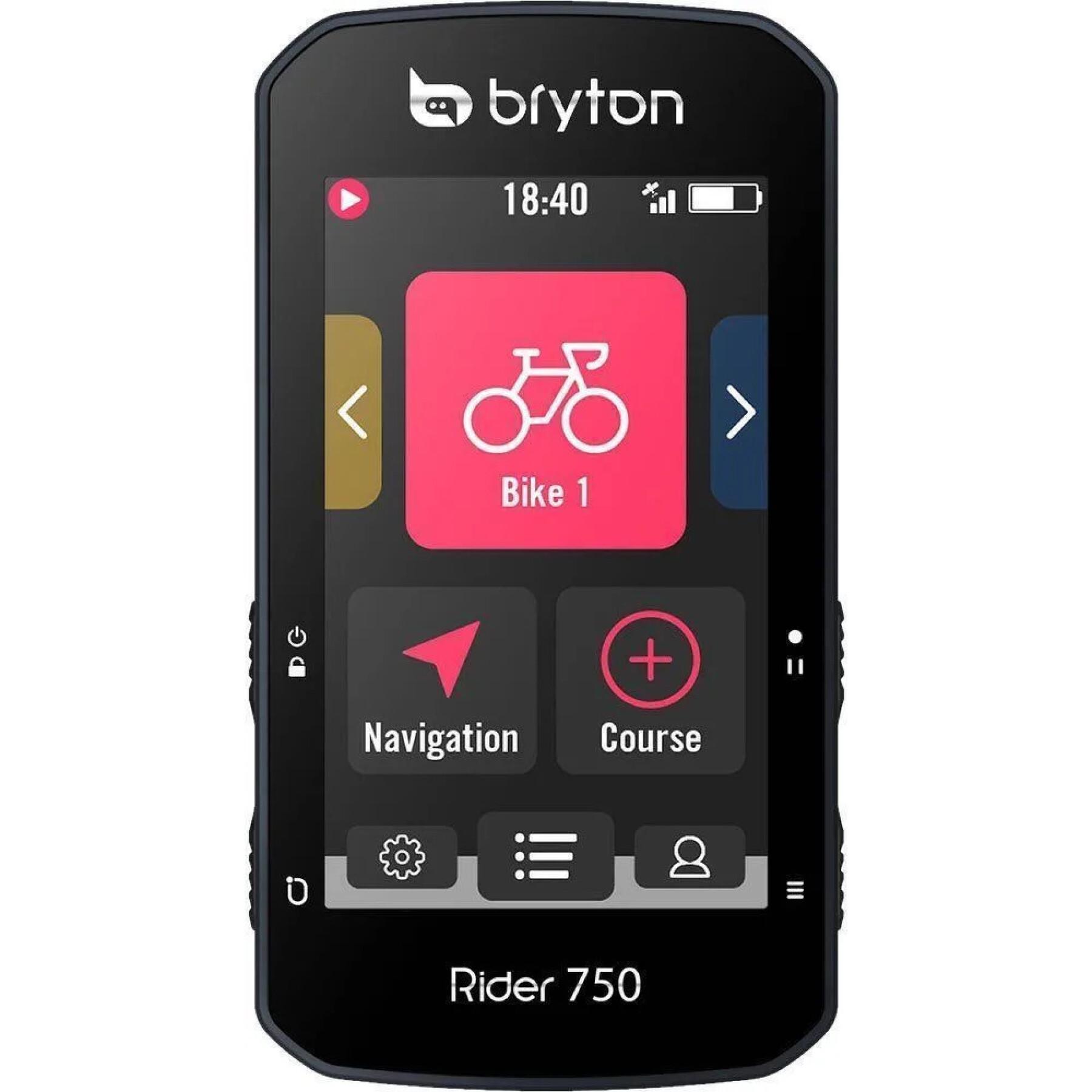 Bike computer & gps Bryton Rider 750 E
