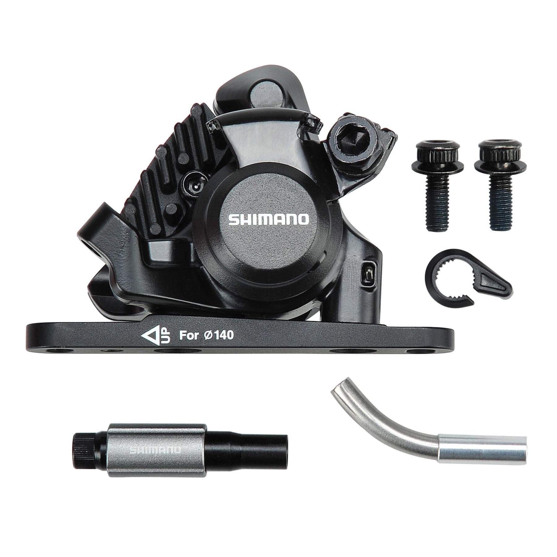 Mechanical disc brakes flat mount system Shimano br-rs305