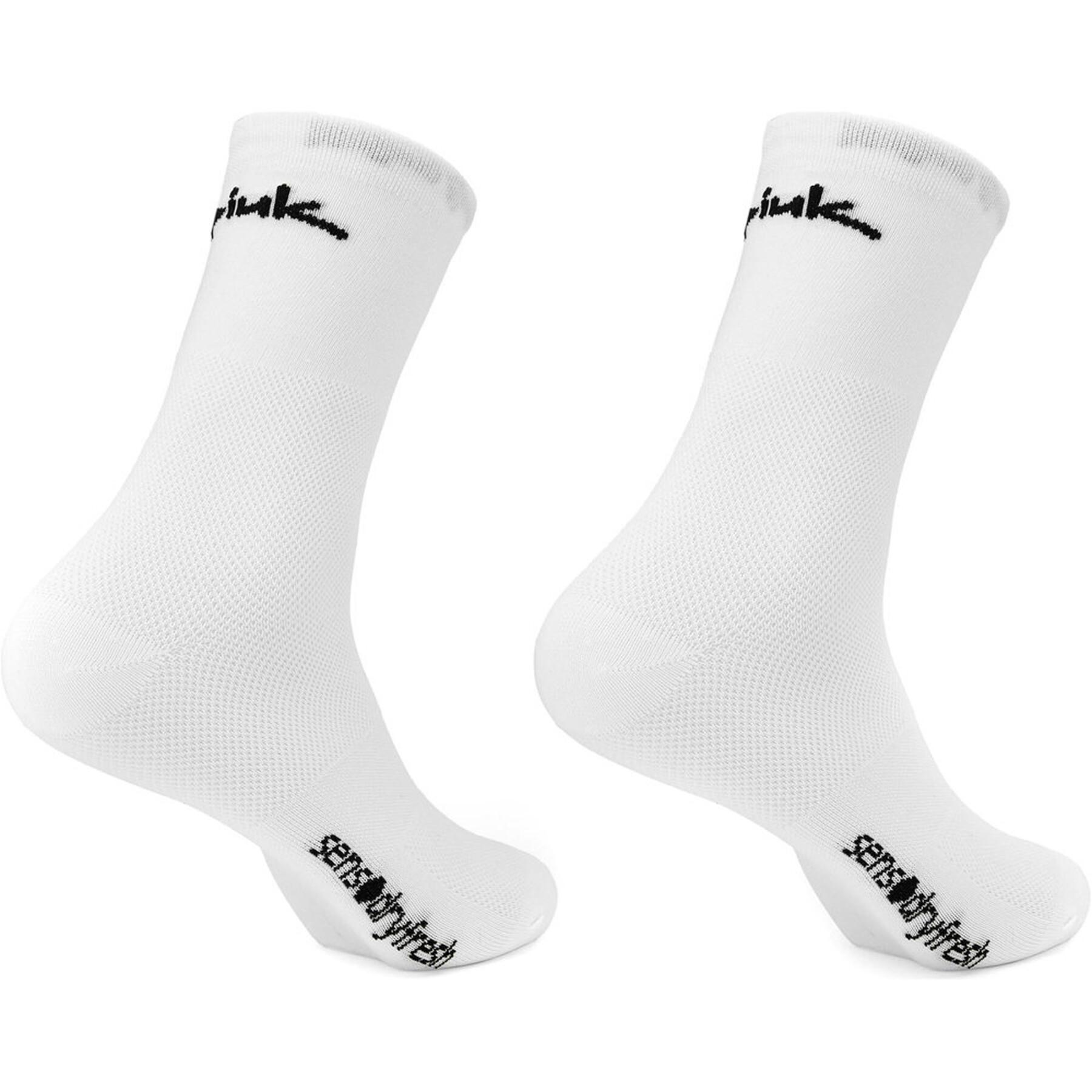 Set of 2 pairs of medium socks Spiuk Anatomic