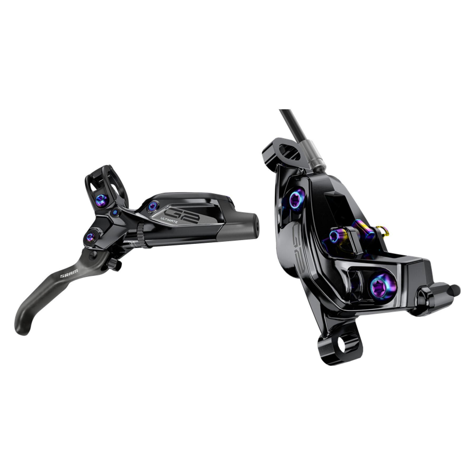 Rainbow disc brakes without disc Sram G2 Ultimate A1