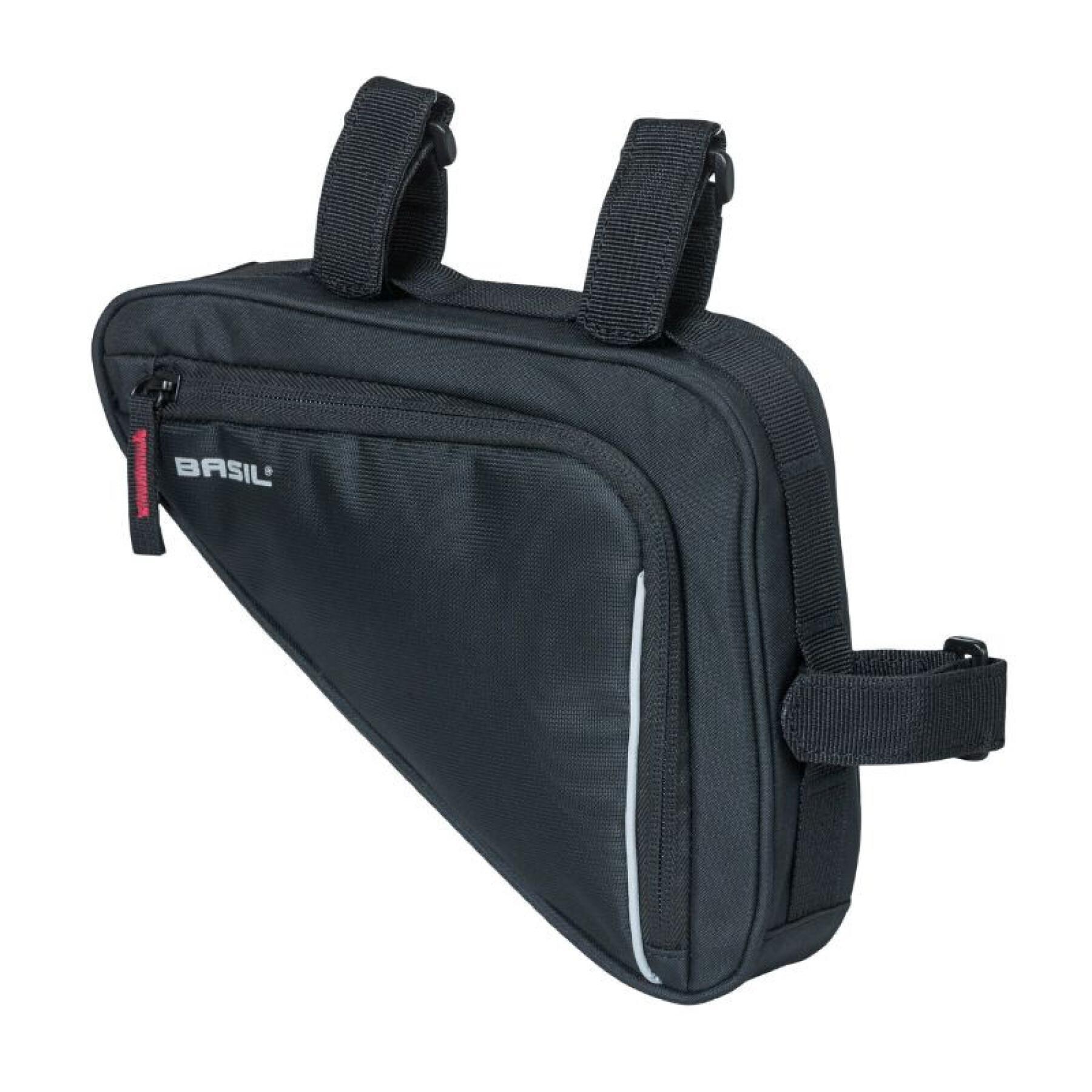 Bike frame bag with velcro fastening and mesh pocket Basil Sport