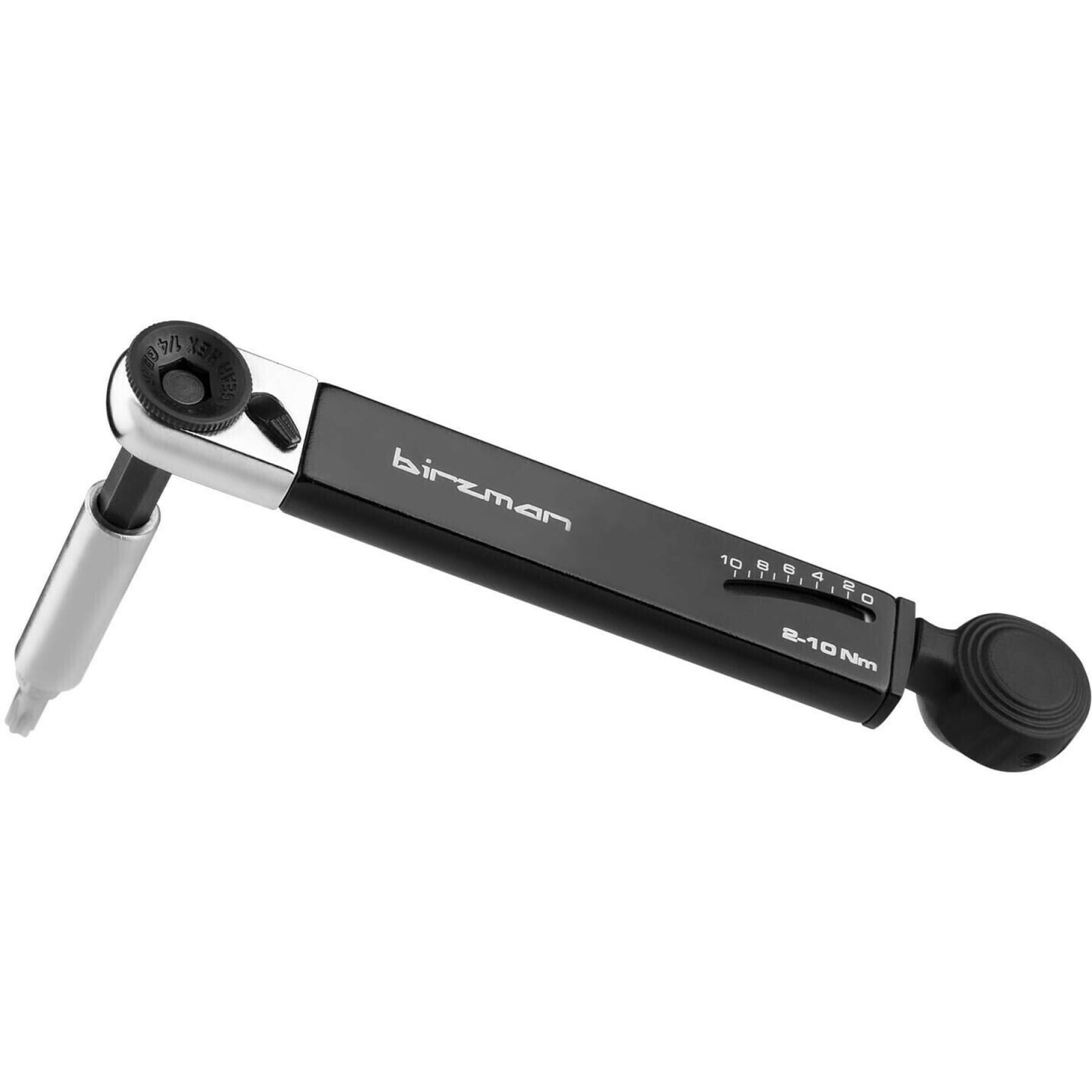 Pocket torque wrench with bits + extension 2 to 10 nm Birzman