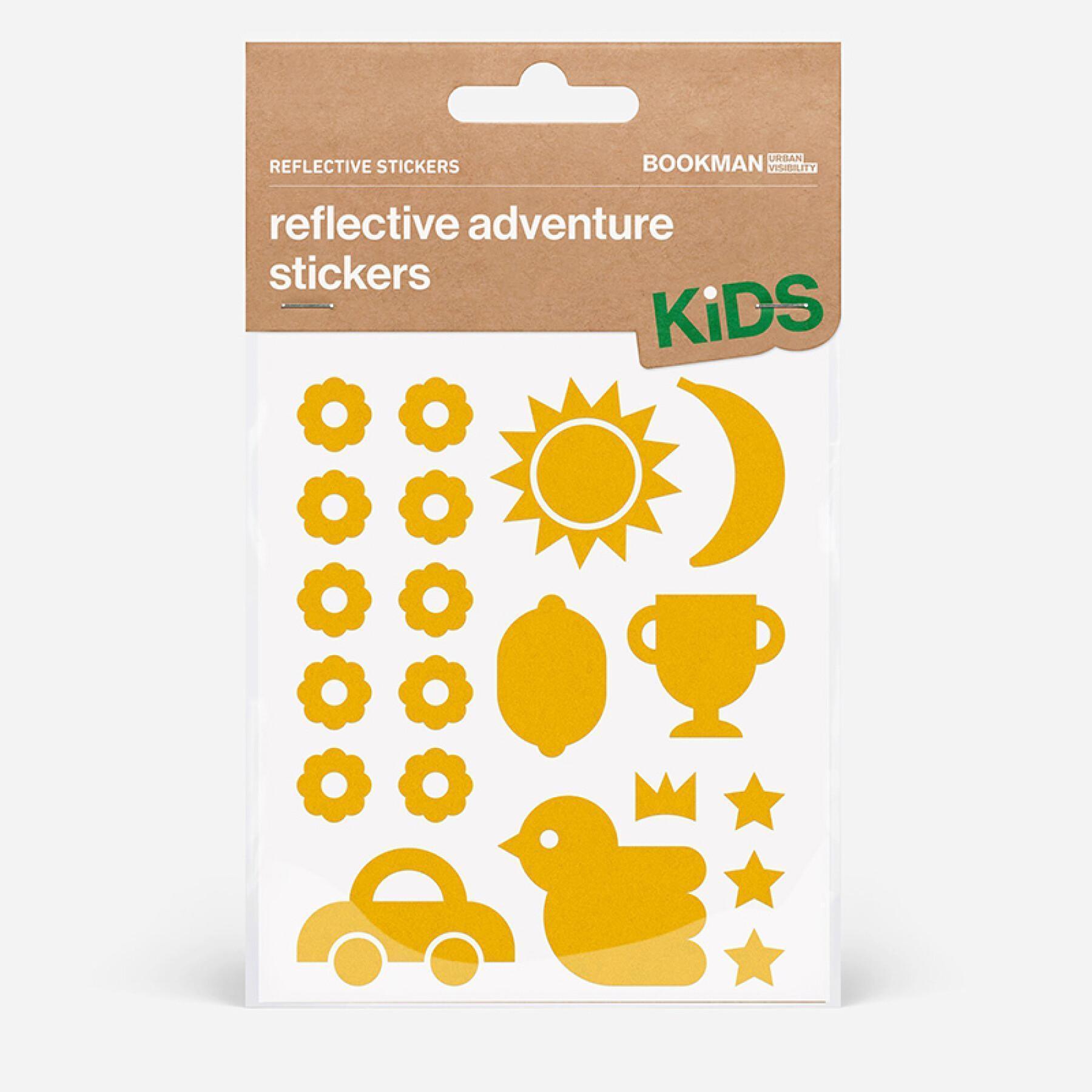Reflective stickers for adventure bikes Bookman
