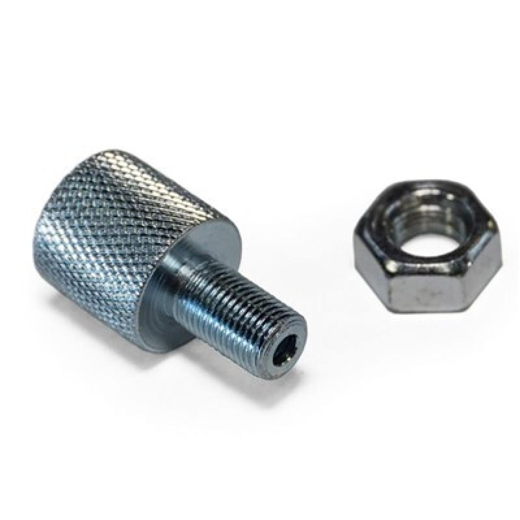 Security screw trailer axle with quick release Burley
