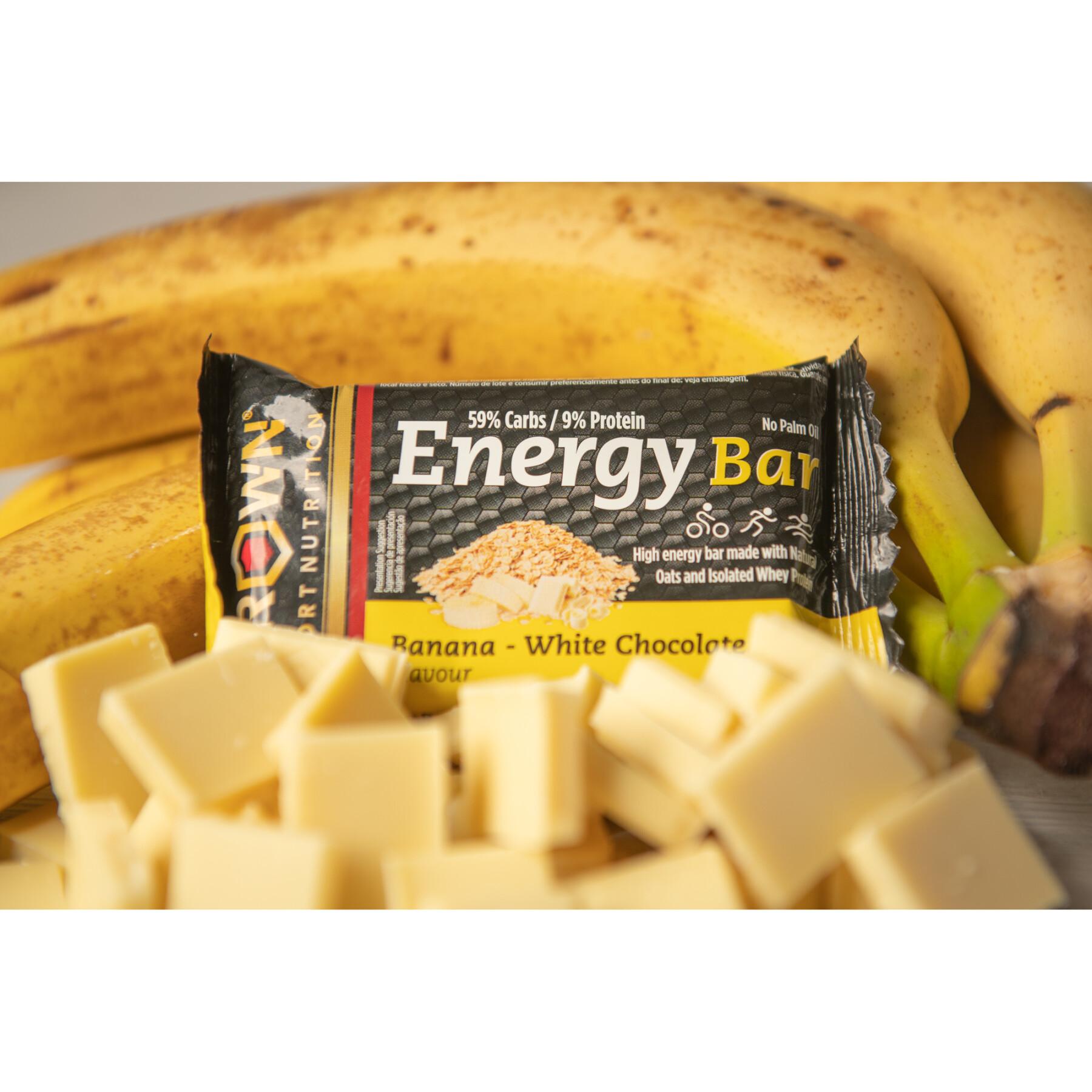Nutrition bar Crown Sport Nutrition Energy - banane et chocolat blanc - 60 g
