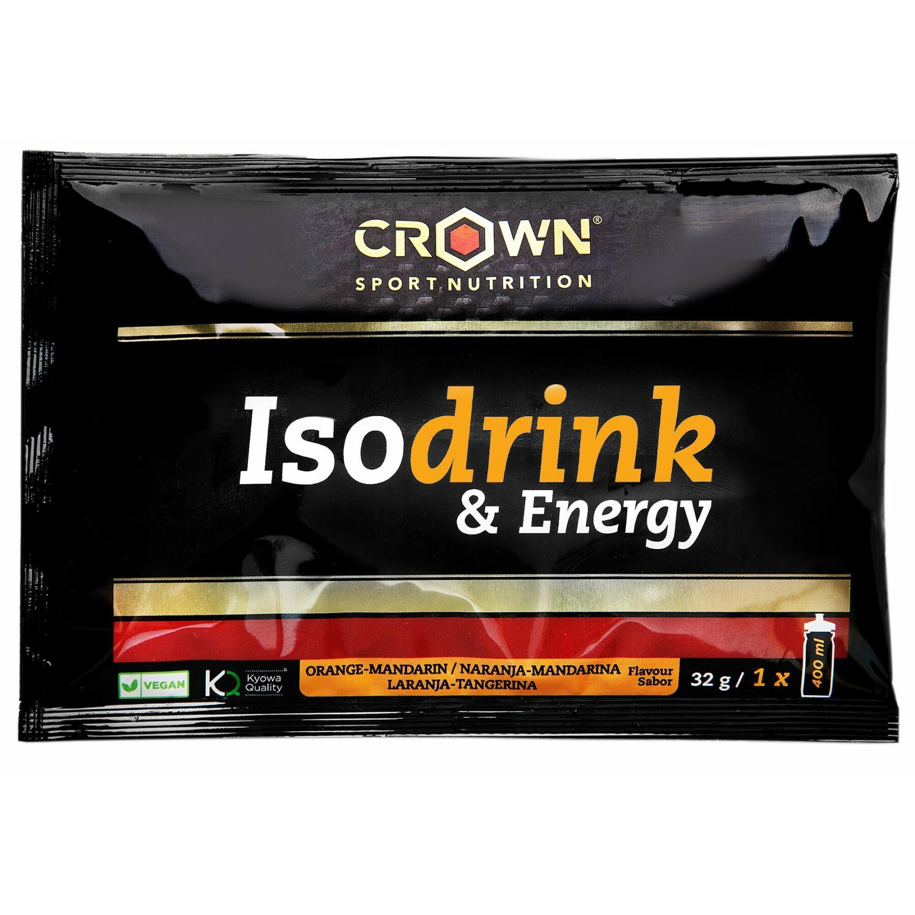 Energy drink Crown Sport Nutrition Isodrink & Energy informed sport - orange - 32 g
