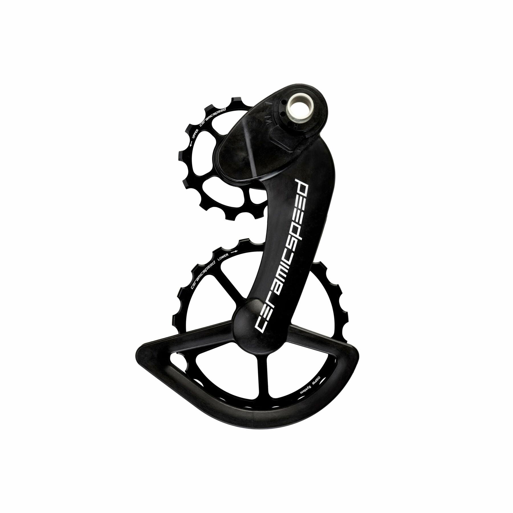 Screed CeramicSpeed OSPW Campagnolo 12v eps black alloy 607 stainless steel
