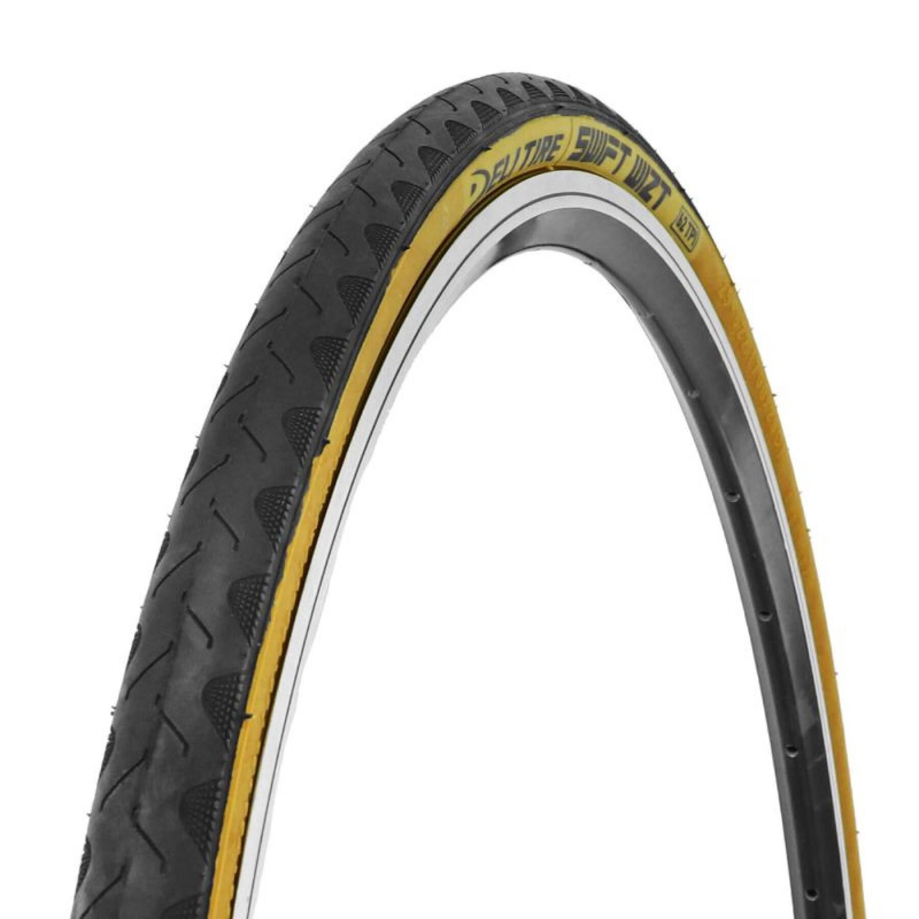 Anti-puncture reinforced urban mountain bike tire Deli slick TS Tanwall