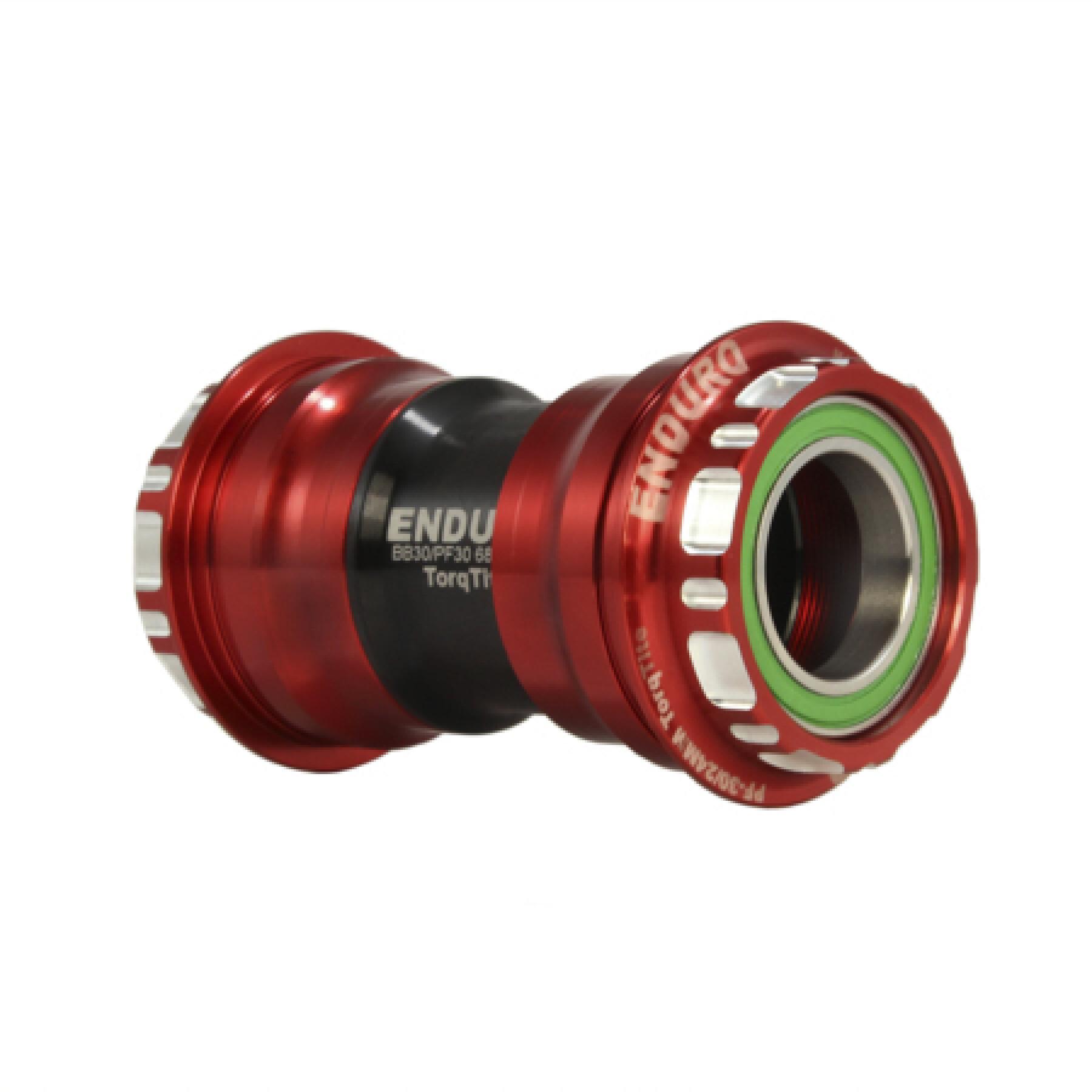 Bottom bracket Enduro Bearings TorqTite BB A/C SS-PF30A-24mm / GXP-Red