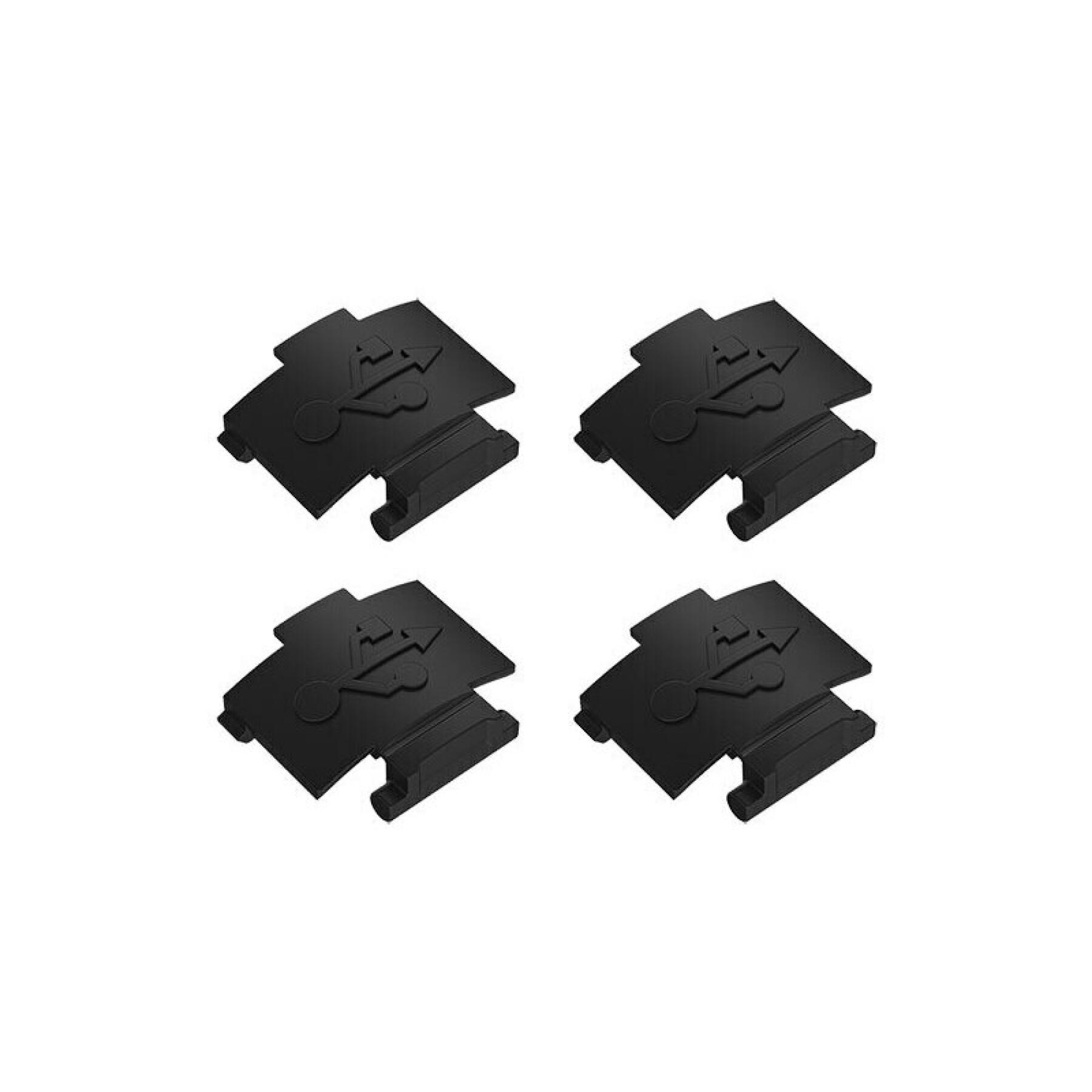 Set of 4 rubber caps for the bepro micro-usb slot Favero