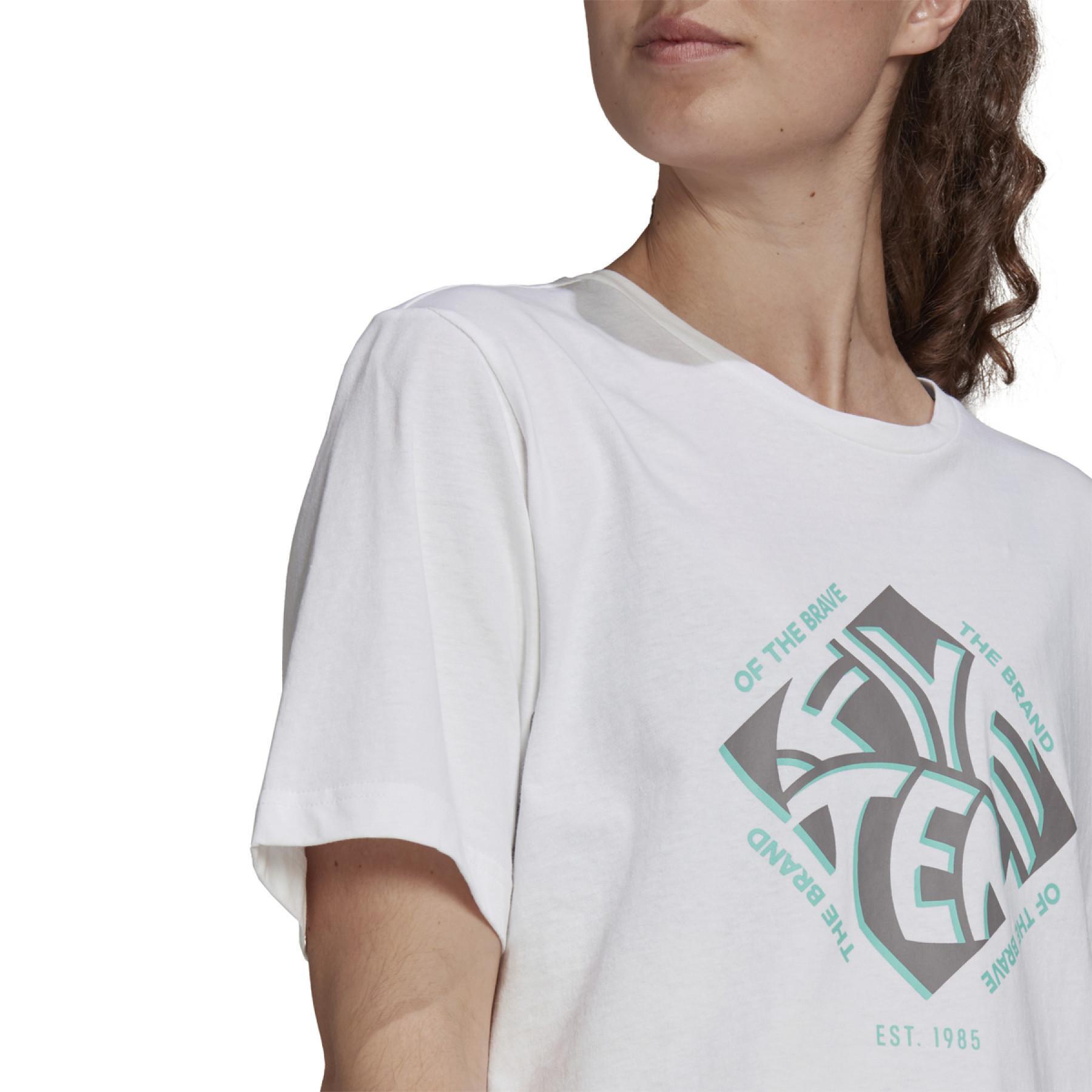 Women's T-shirt Adidas Five Ten Cropped GFXWomen