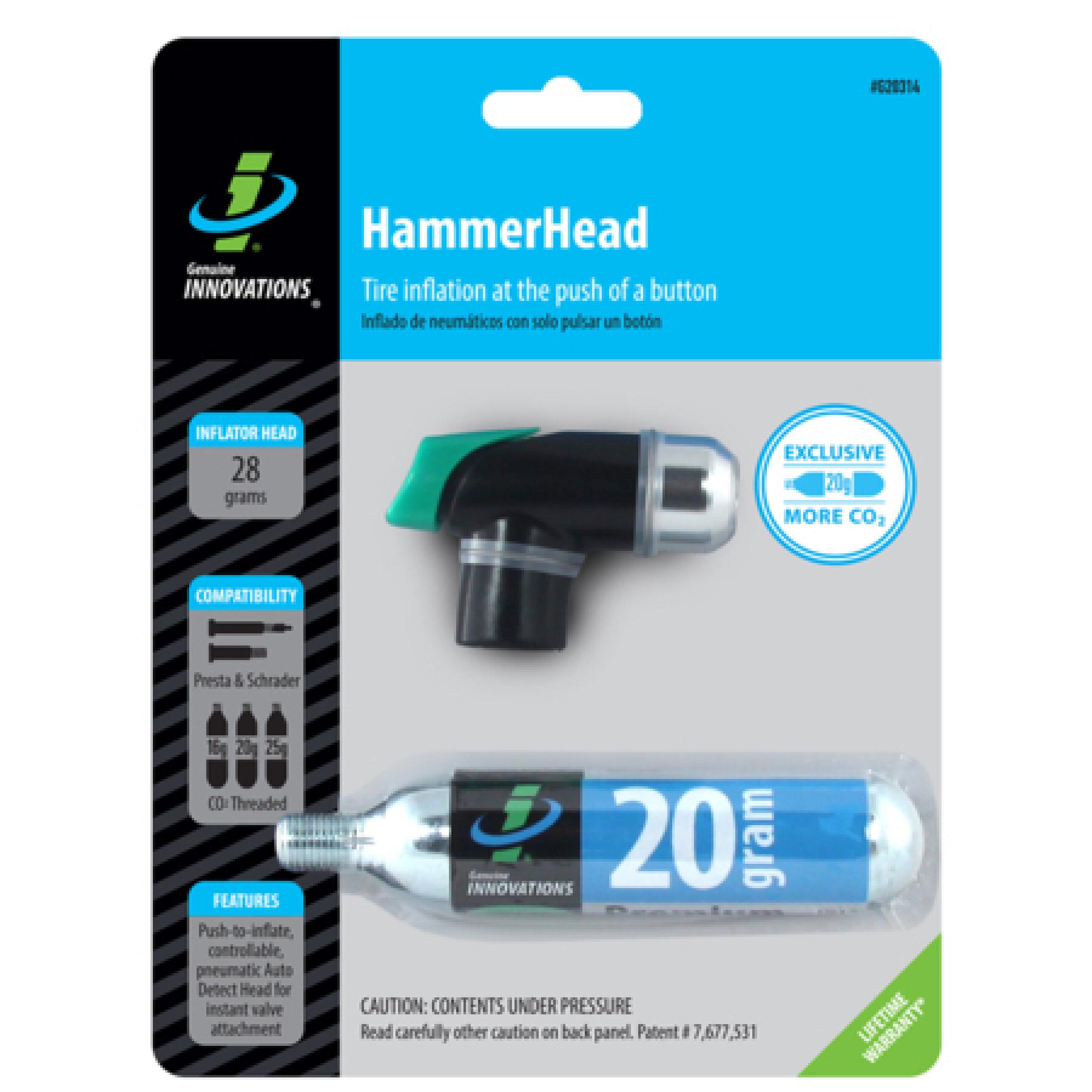 Co2 pump head Innovations HammerHead 20gr
