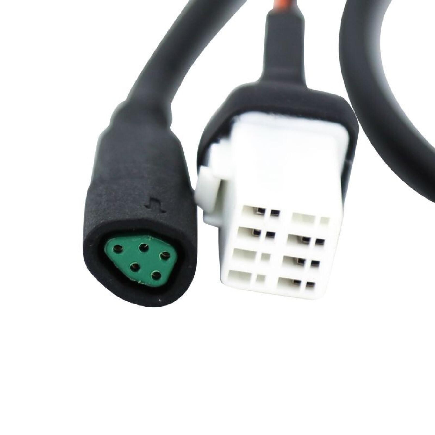 Motor connection cable display 5 pin triangular connector Leader Fox Bafang M420 Can.Bus