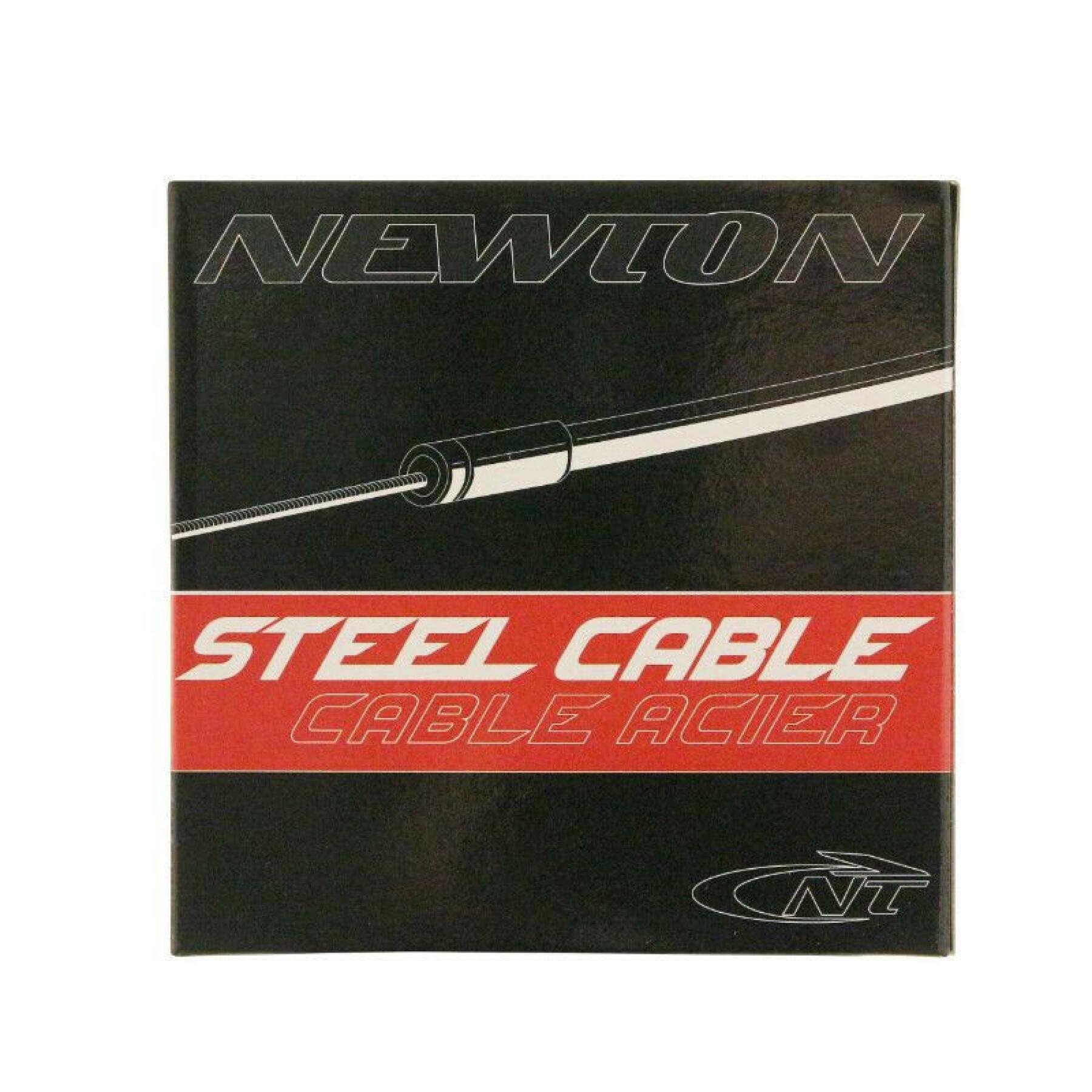 Box of 25 steel road bike brake cables Newton