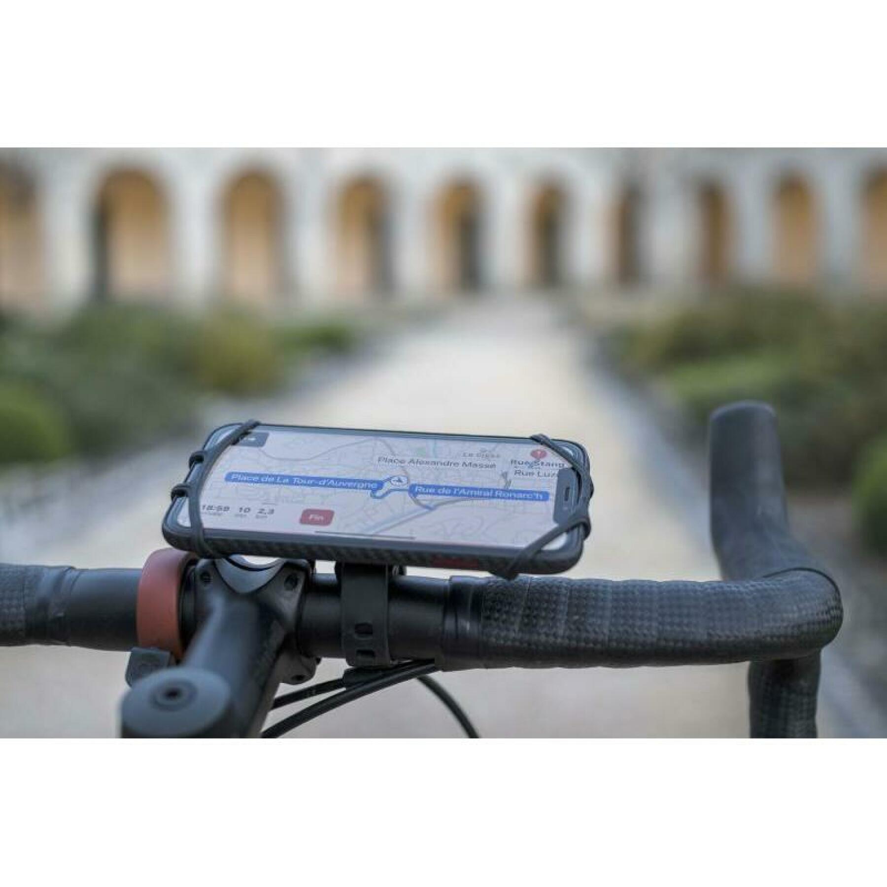 Universal smartphone holder for scooter and bike handlebars Toad handy holder