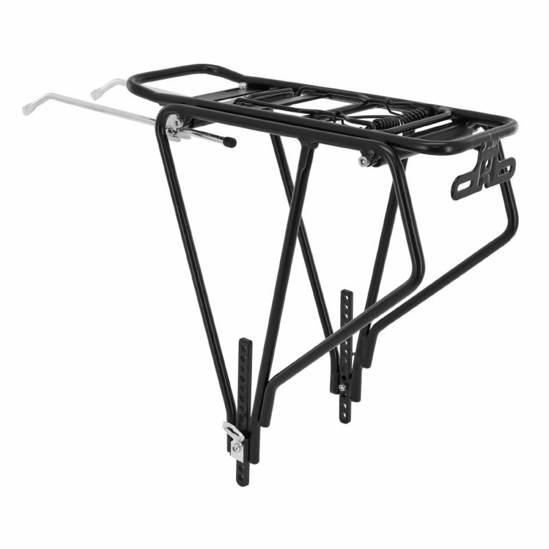 Rear bike carrier with aluminium rods adjustable width from 135 to 205 mm P2R Fat Bike