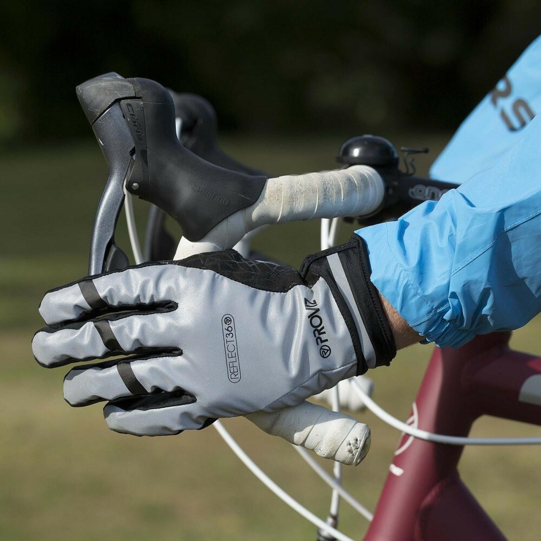 Reflective bike gloves Proviz reflect360