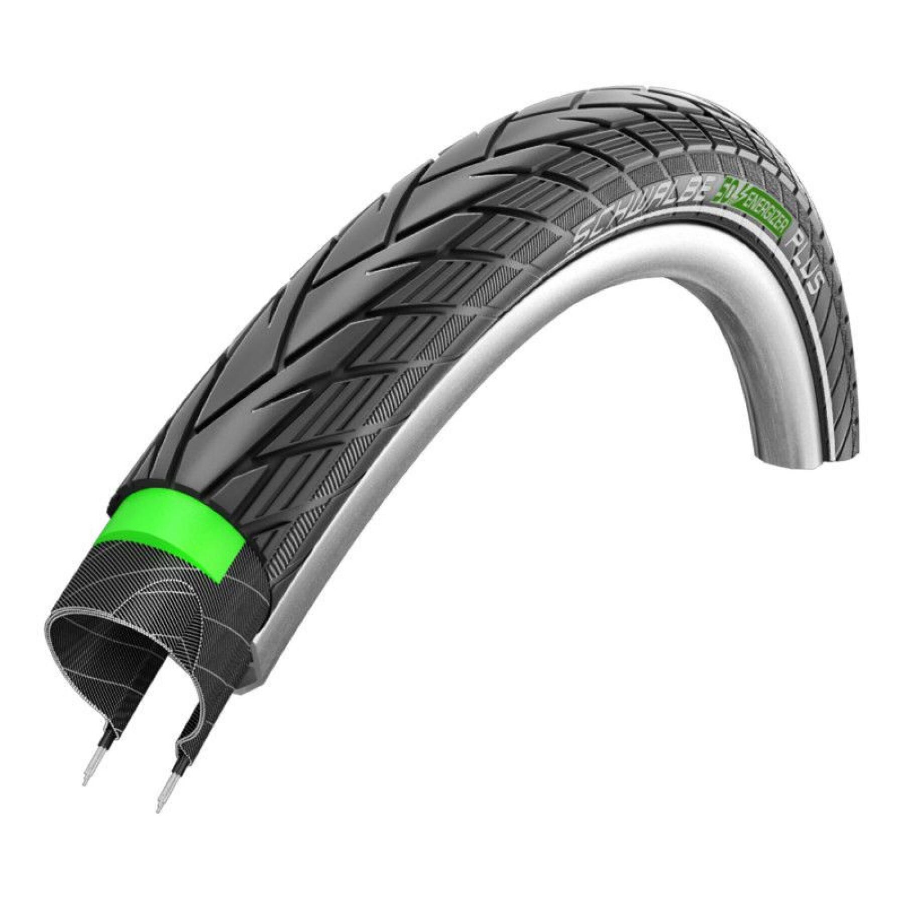 Urban vtc-vae tire Schwalbe Energizer Plus Tr (37-622) renfort reflex Homologue VAE E50