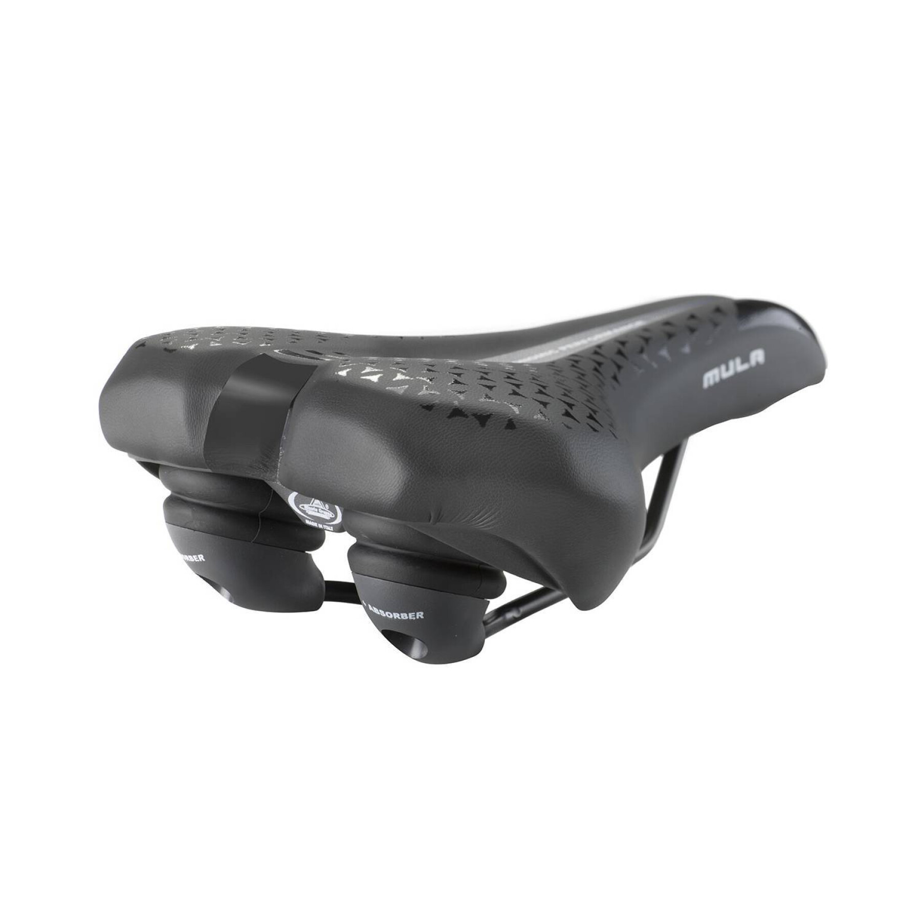 Mule saddle with elastomers Selle Montegrappa 6305 Plus