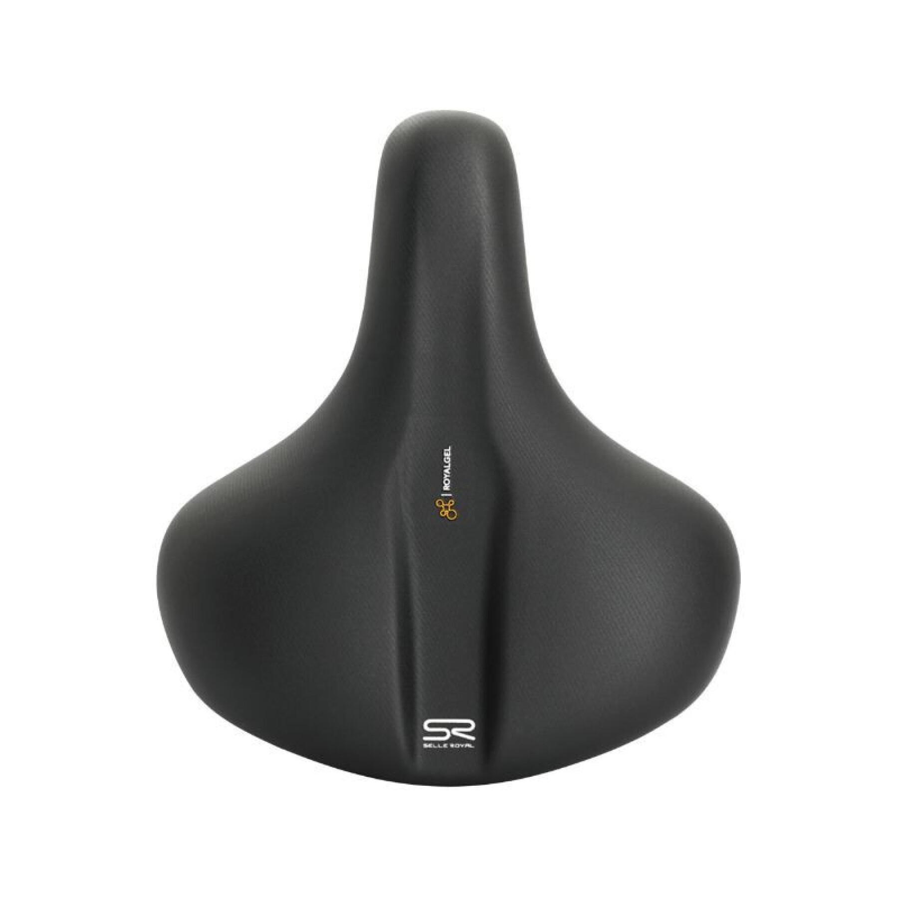 Saddle with anatomical channel relaxed Selle Royal Explora