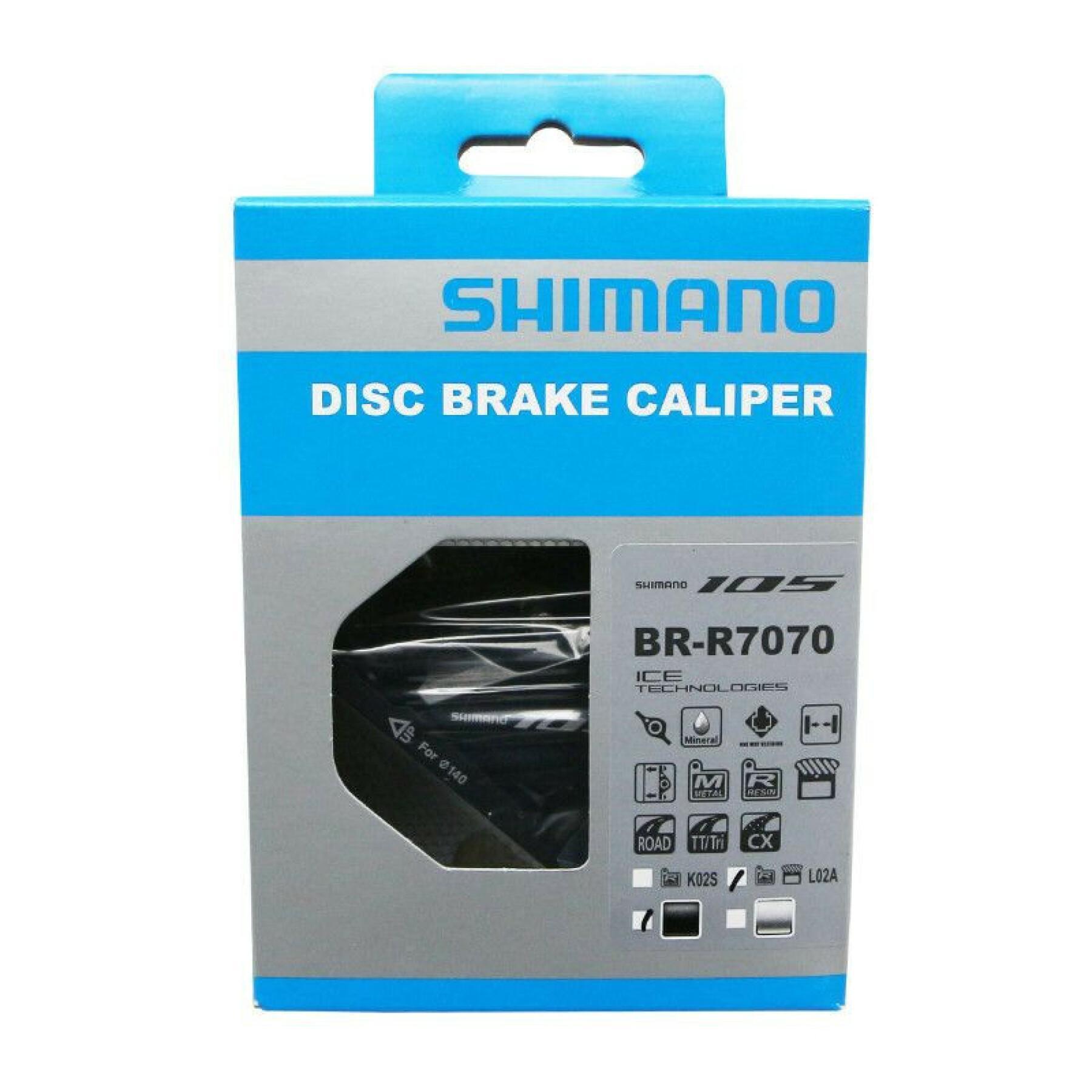 road brake caliper front disc Shimano 105 R7070 Flatmount