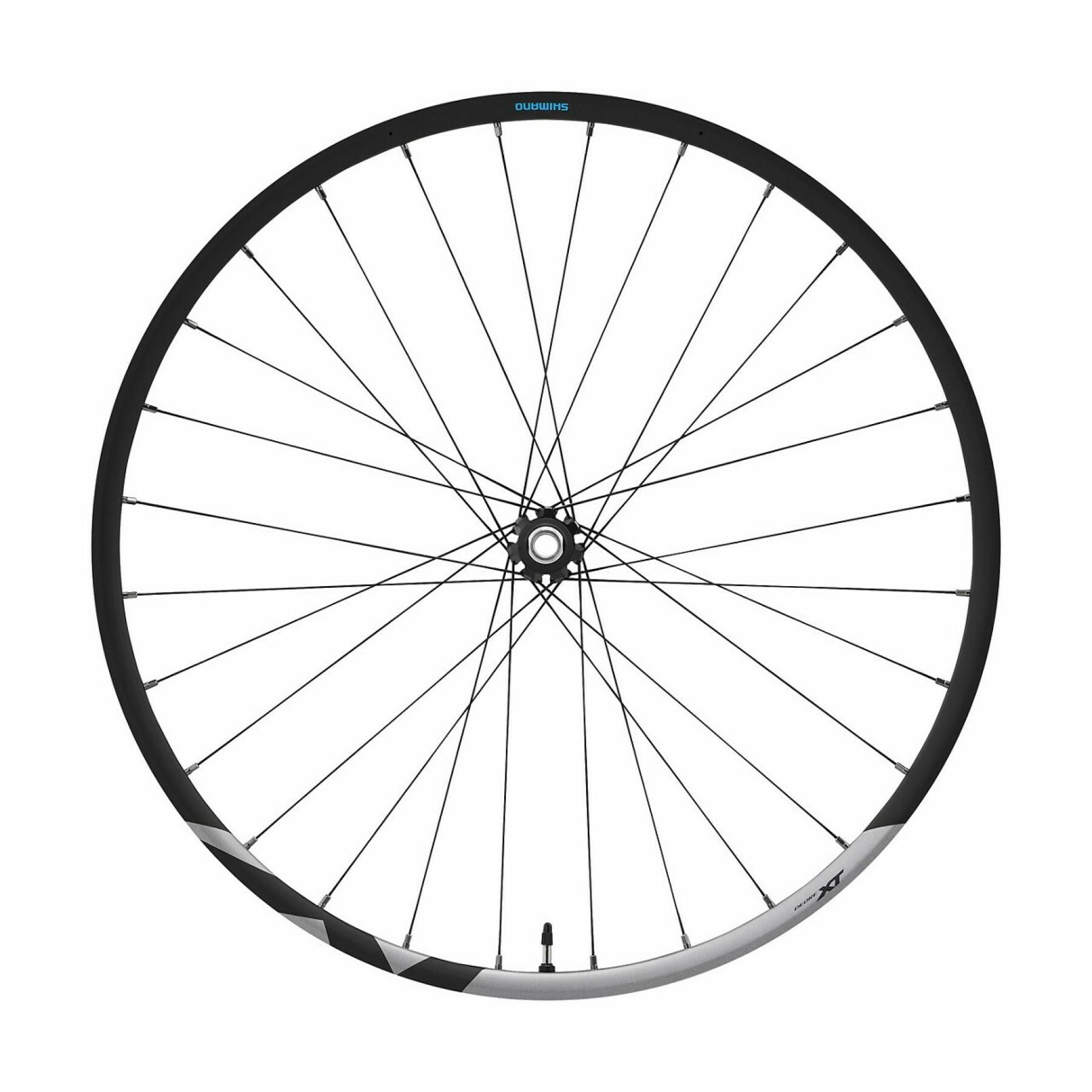 Bicycle wheel disc brake central locking Shimano Deore XT WH-M8100