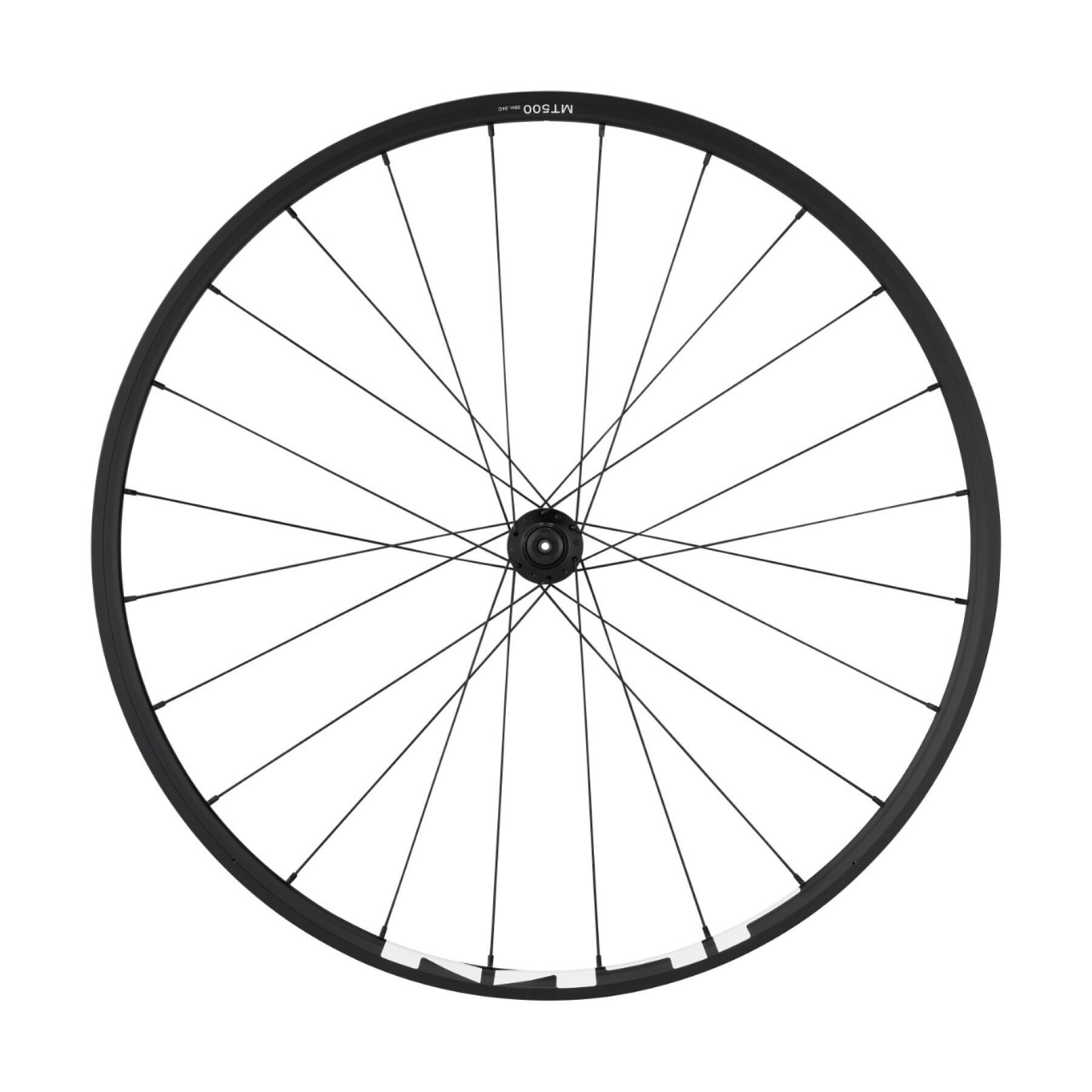 Disc brake bicycle wheel Shimano WH-MT500-CL-F-29 center lock
