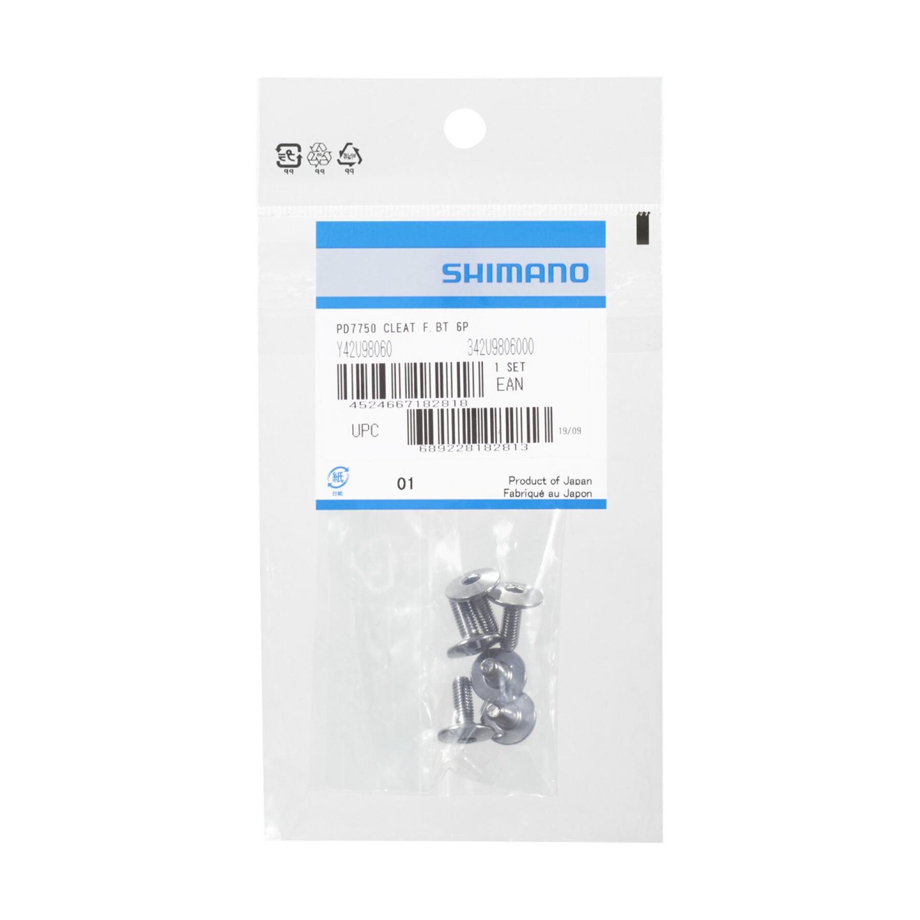 Wedge fixing bolts Shimano PD-7750