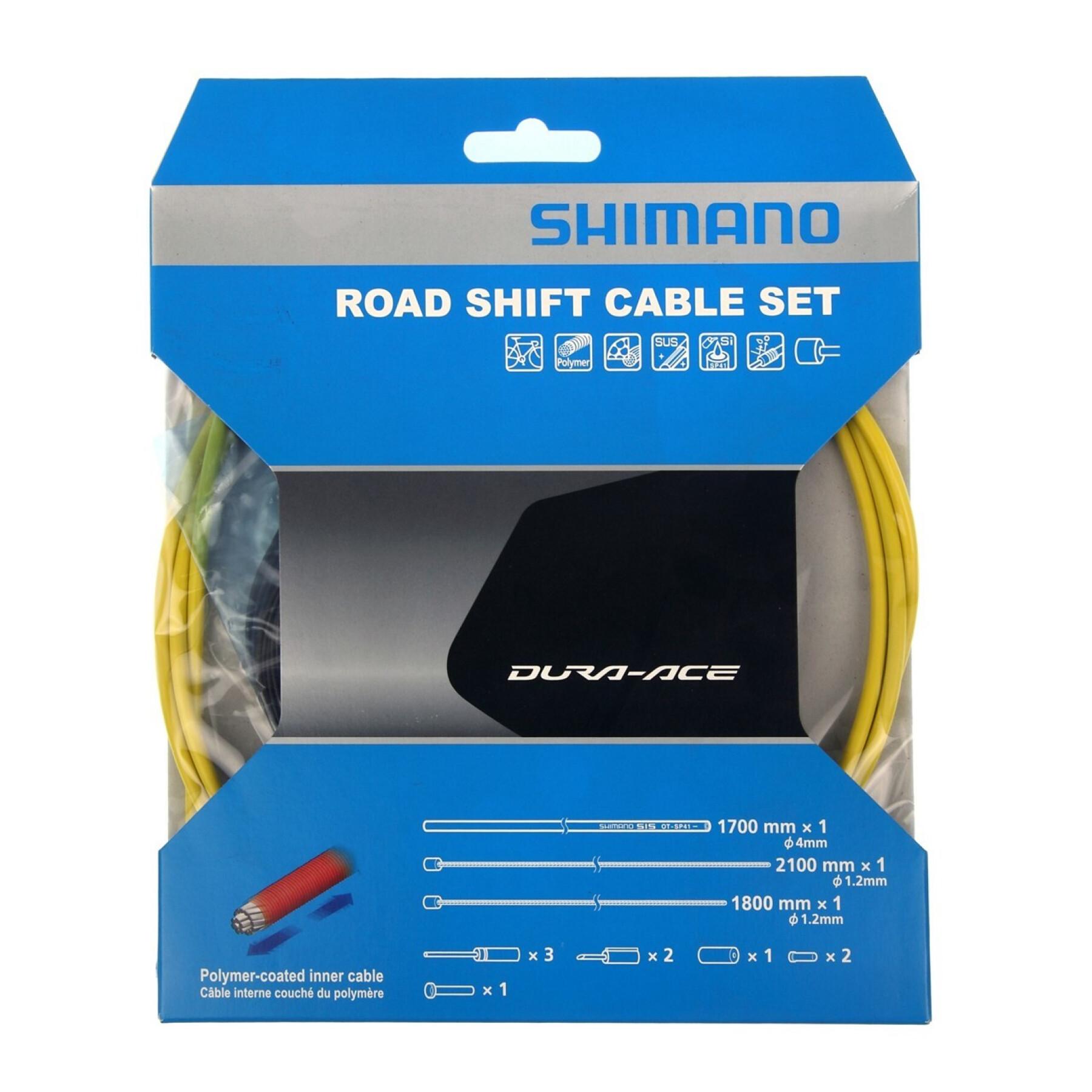 Polymer-coated cable sets and gear shift covers Shimano OT-SP41