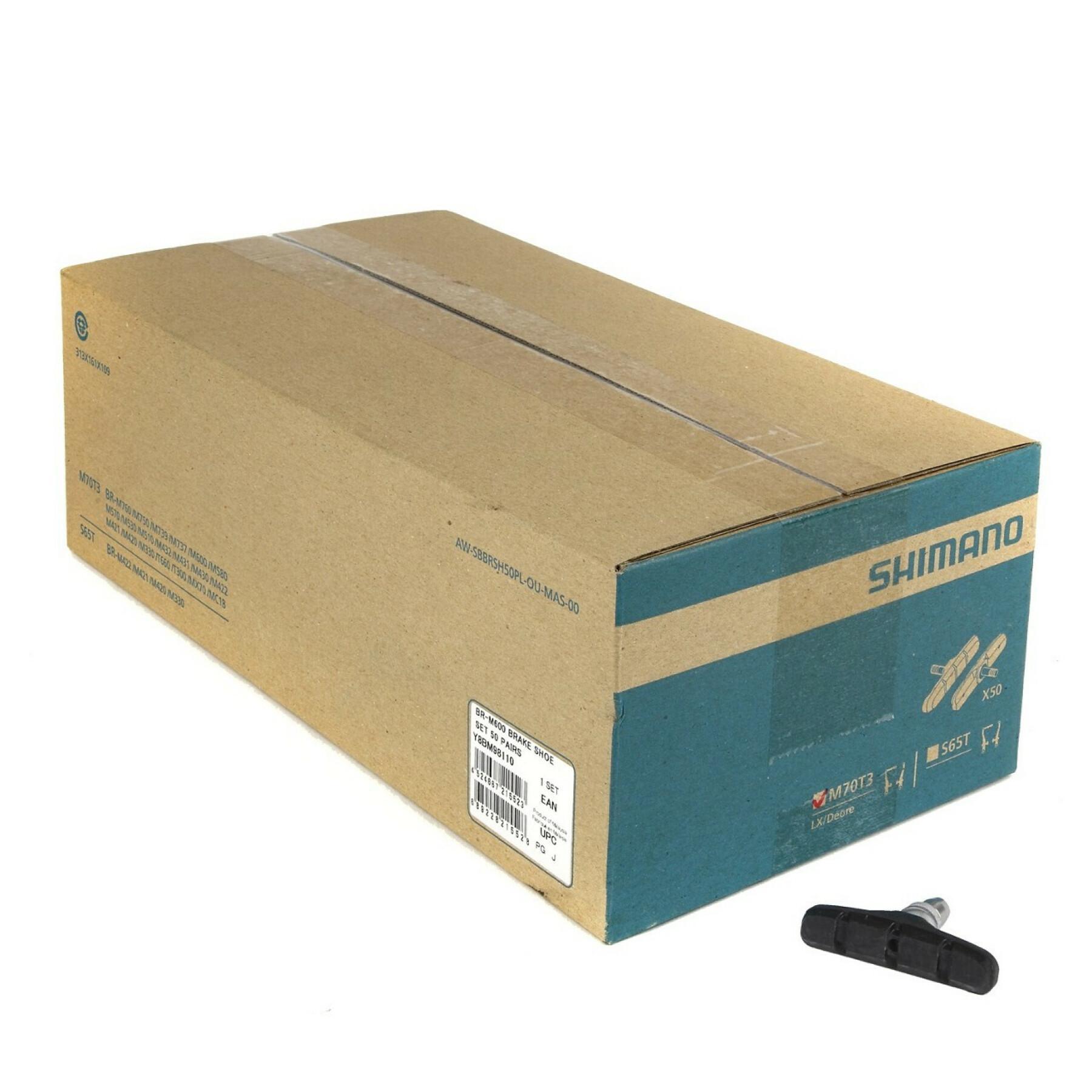 Brake pad sets ( 50 pairs) Shimano M70T3