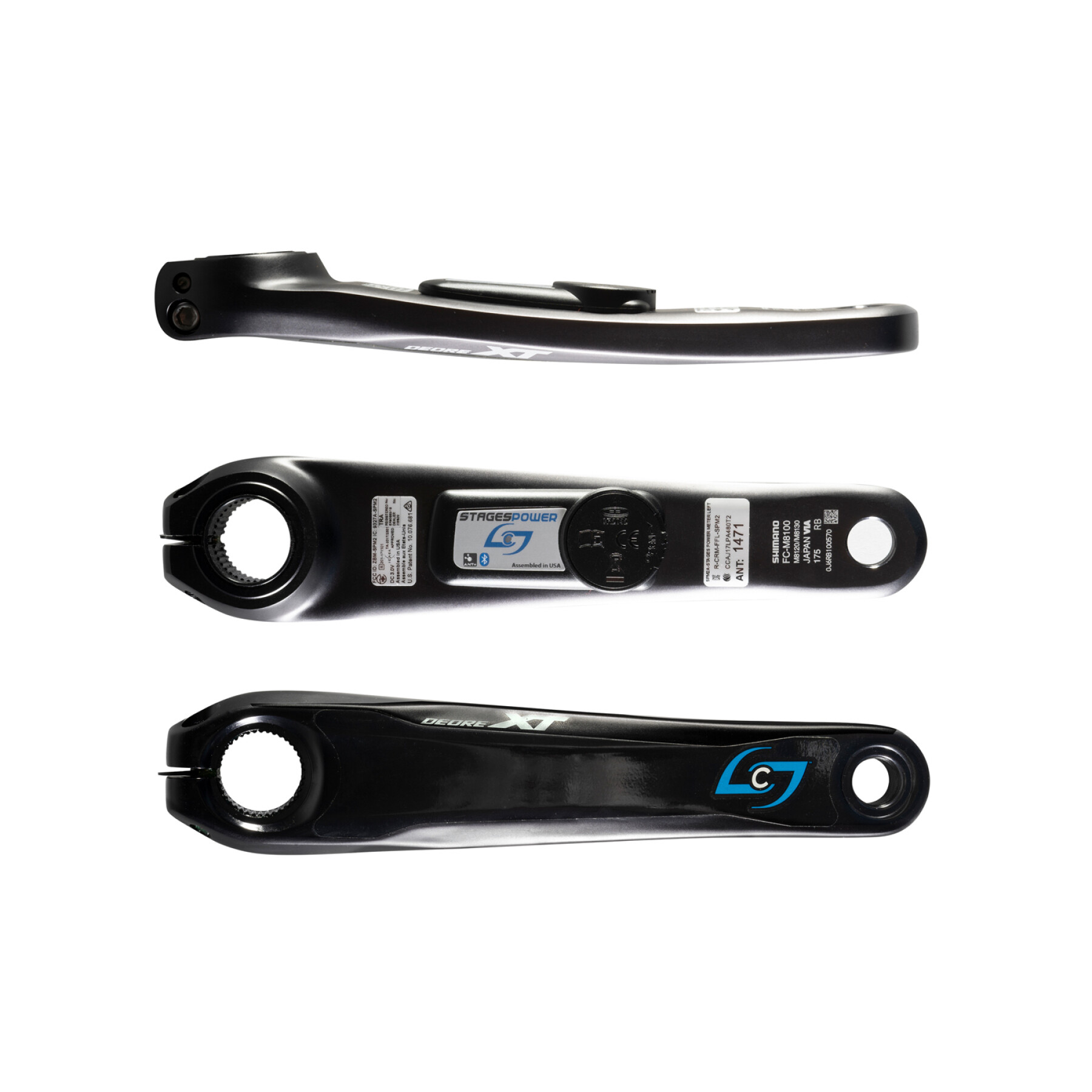Cranks Stages Cycling Stages Power L - Shimano XT M8100