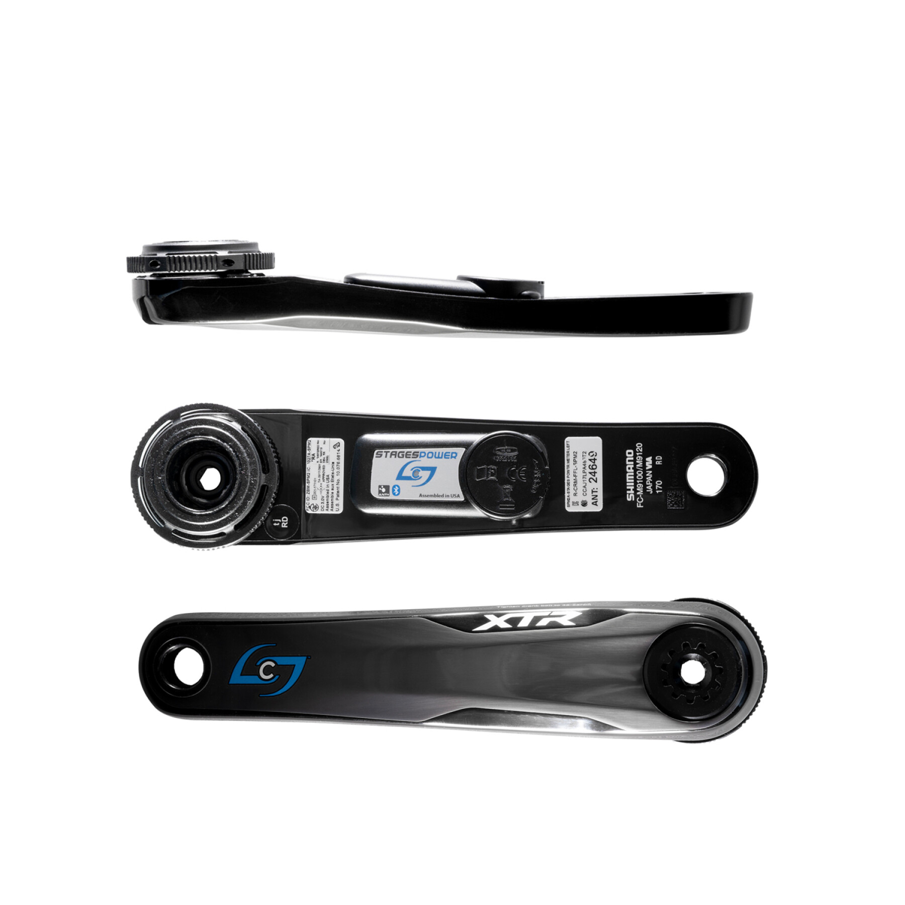 Cranks Stages Cycling Stages Power L - Shimano XTR M9100