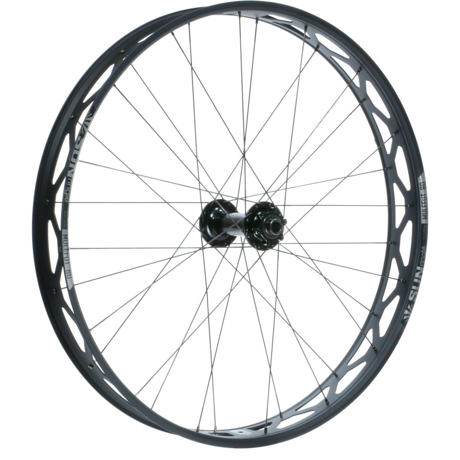 Rear bicycle wheel Sun Ringlé Mulefut 80 26 Micro Spline + XD