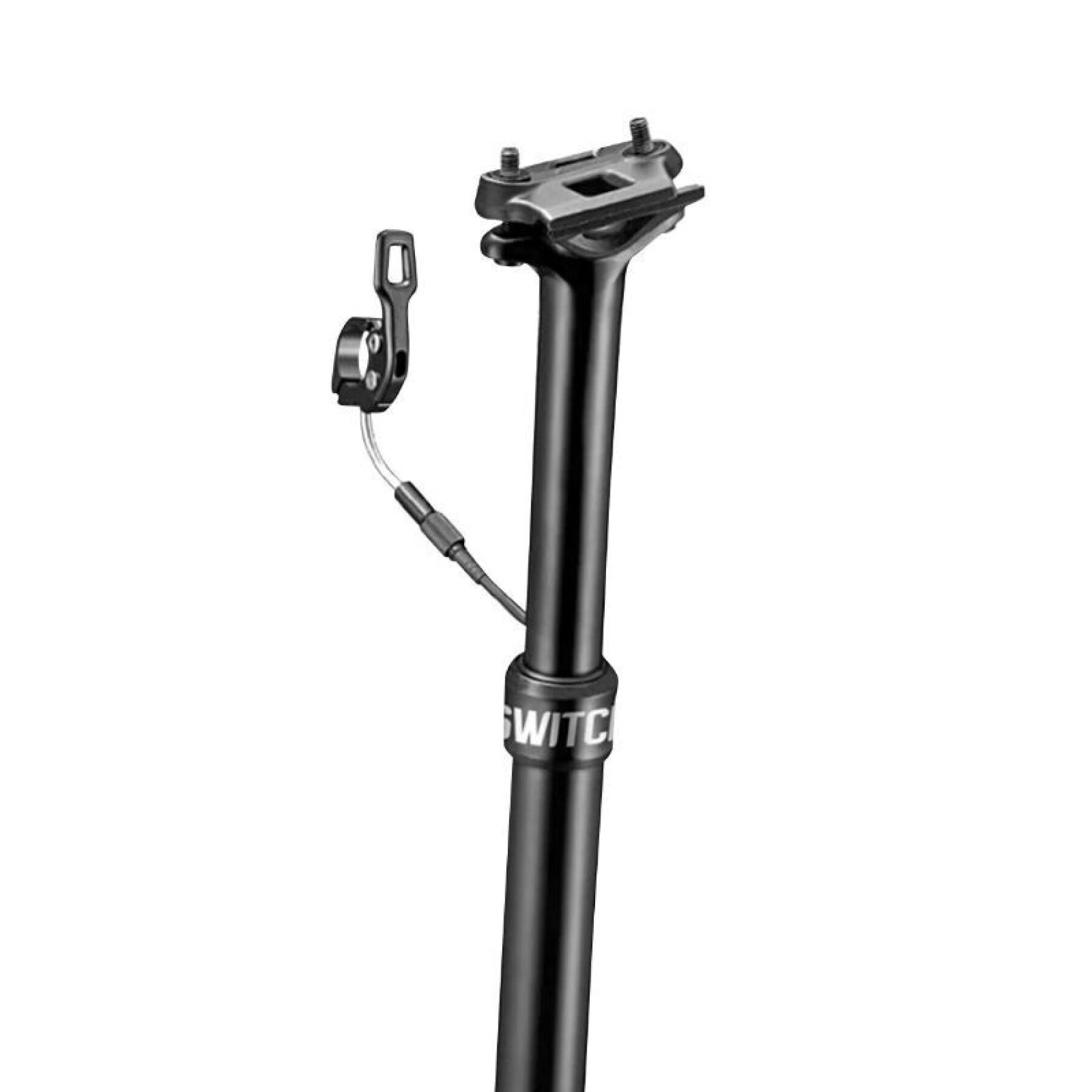 Aluminium telescopic seat post with internal cable adjustment Switch SW-80