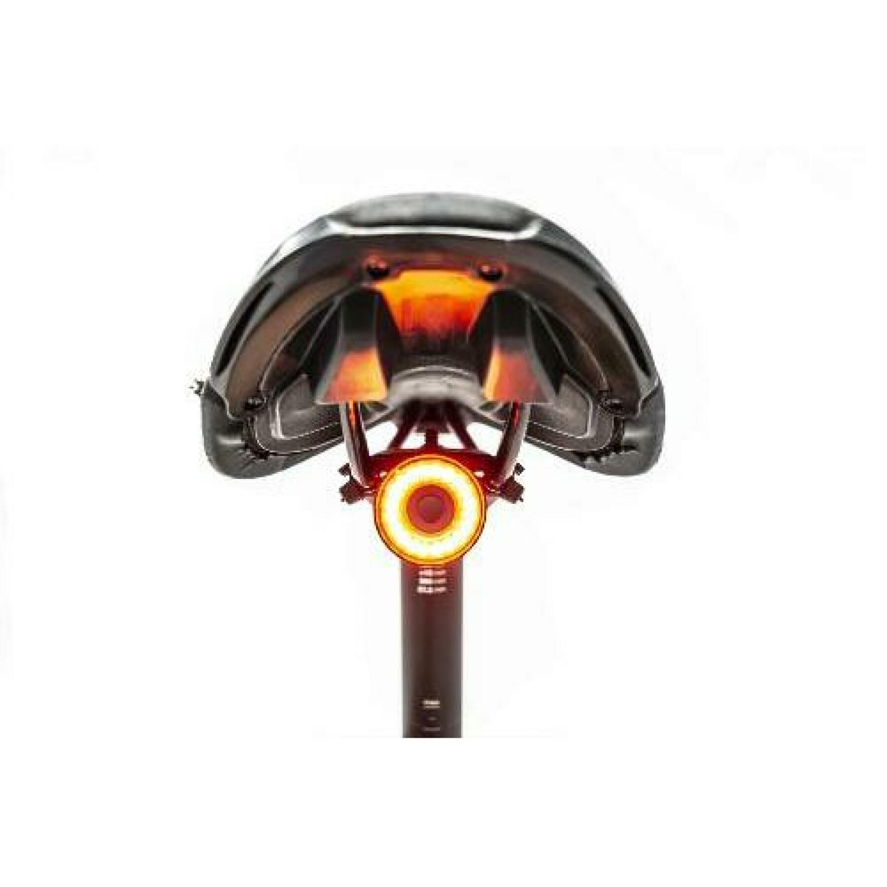 Automatic brake light and intelligent position light for bag or 2 wheels Toad toad eye