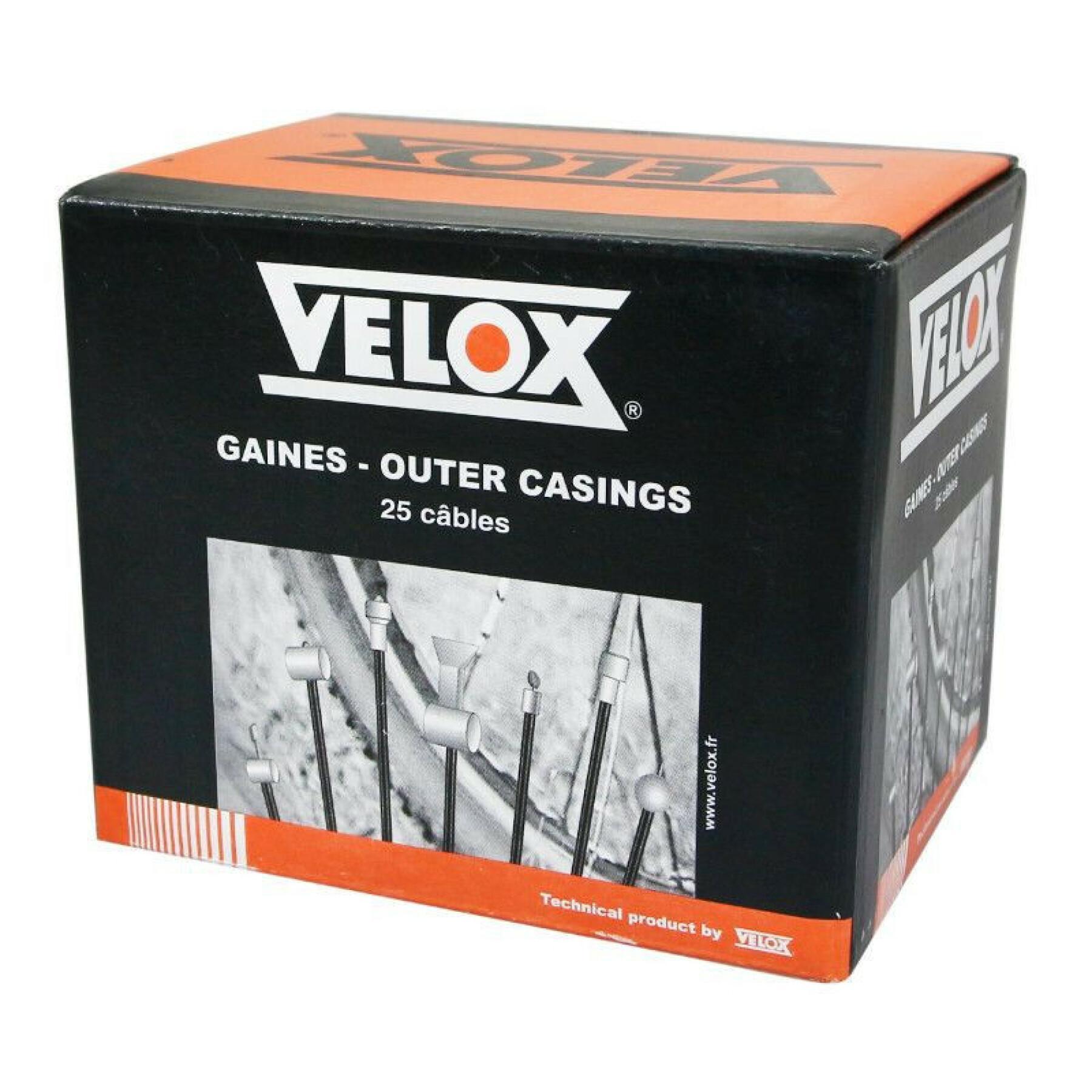 Box of 10 brake cables for road-city bikes Velox 3.00 m