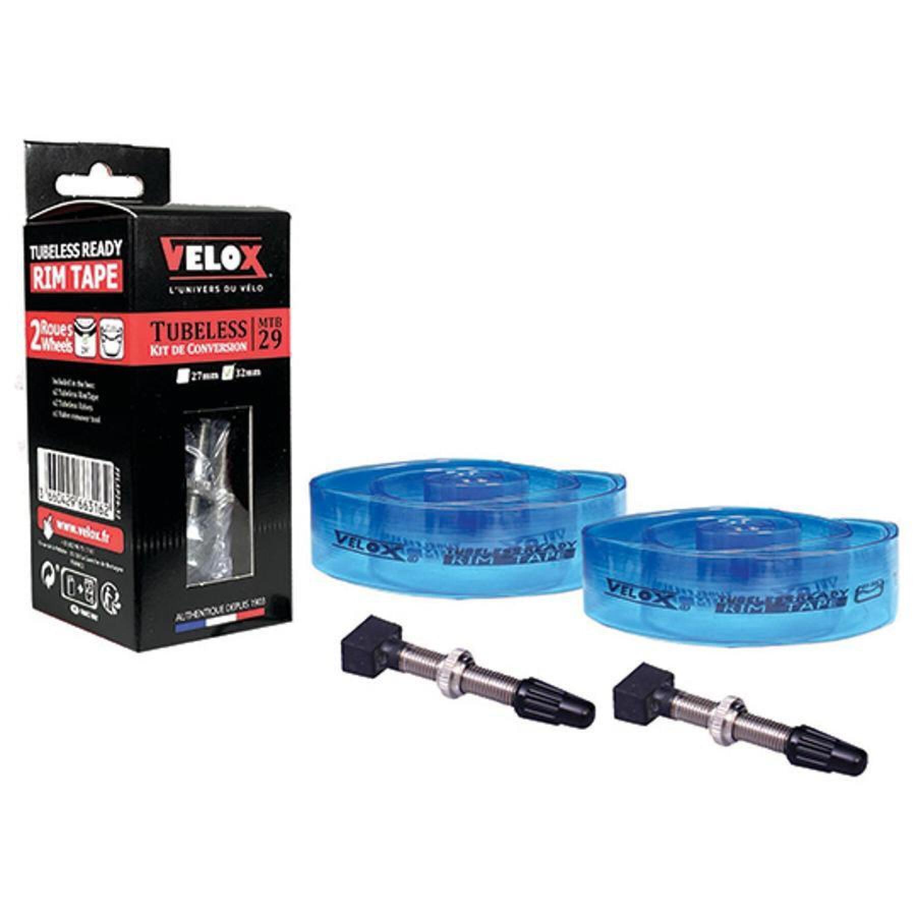 Wheel conversion kit from tube to tubeles Velox Flap